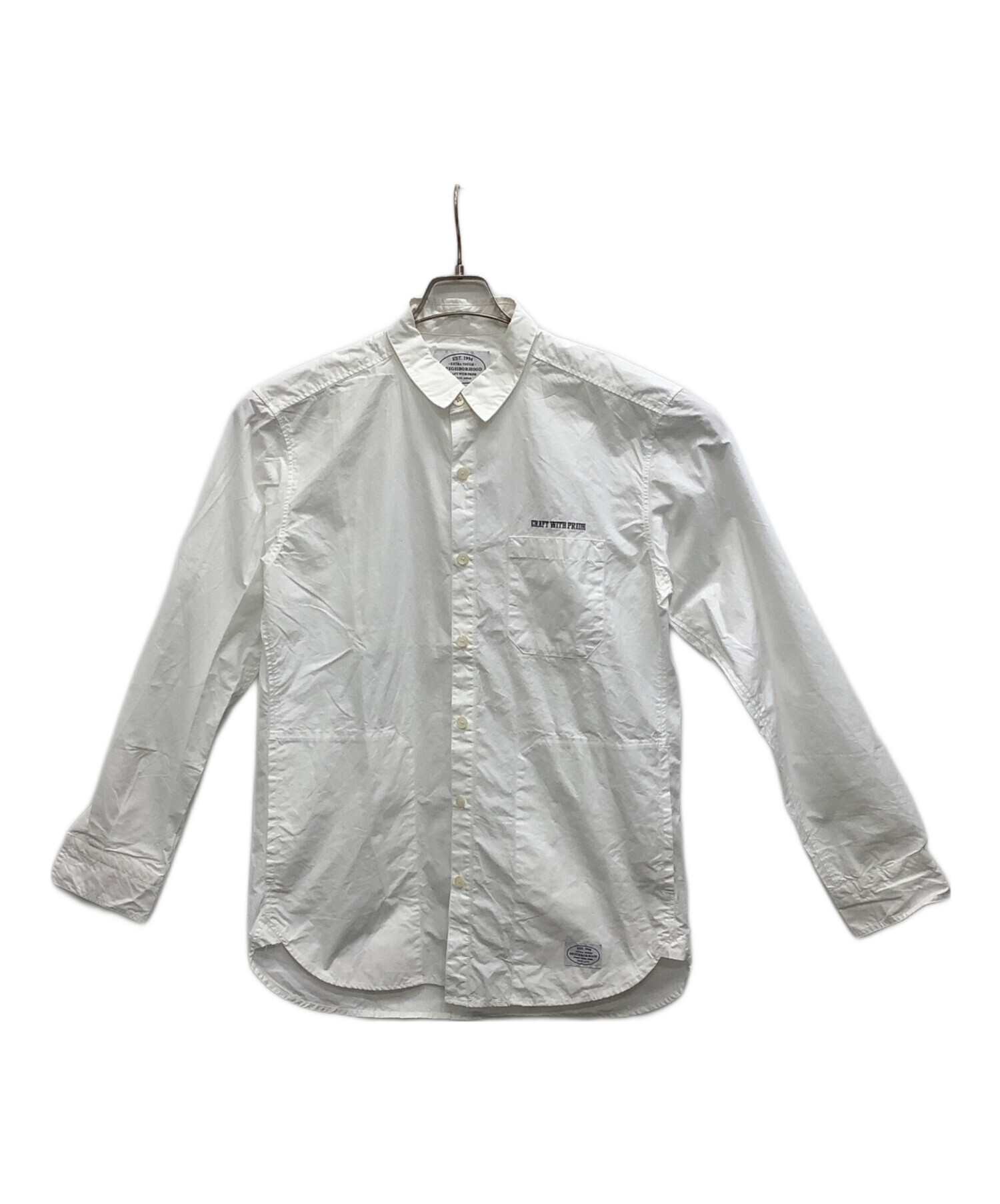 中古・古着通販】NEIGHBORHOOD (ネイバーフッド) 長袖シャツ ホワイト