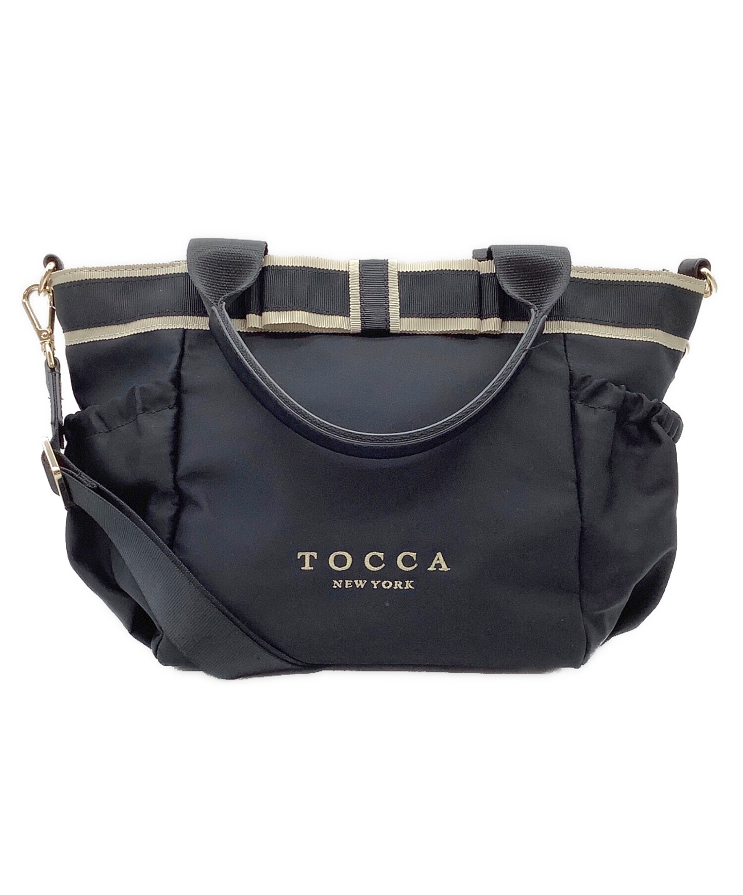 中古・古着通販】TOCCA (トッカ) 2WAYバッグ ブラック｜ブランド・古着