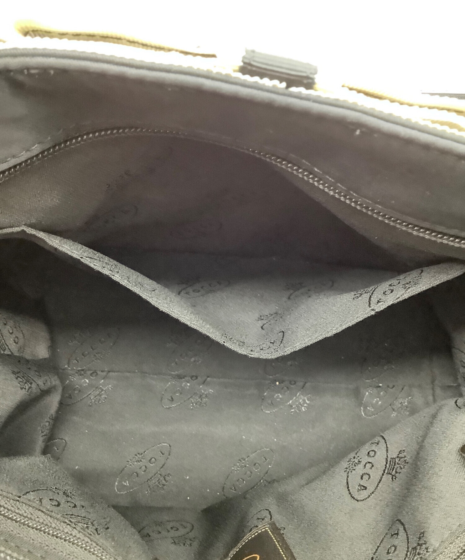 中古・古着通販】TOCCA (トッカ) 2WAYバッグ ブラック｜ブランド・古着