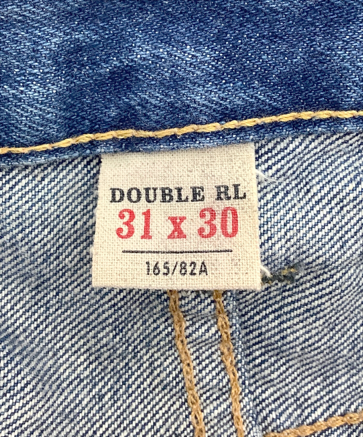 中古・古着通販】RRL (ダブルアールエル) デニムパンツ インディゴ