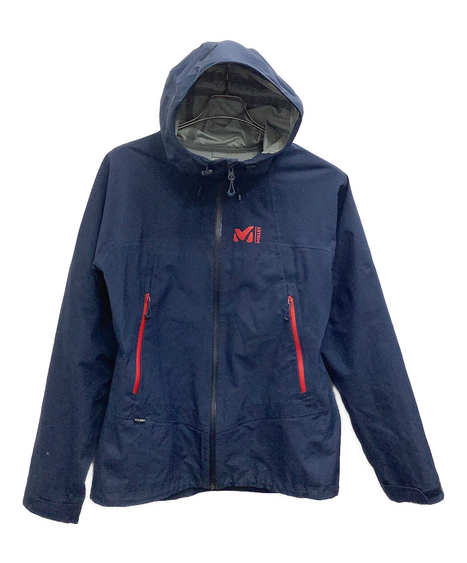 中古・古着通販】MILLET (ミレー) レインジャケット ネイビー サイズ:L