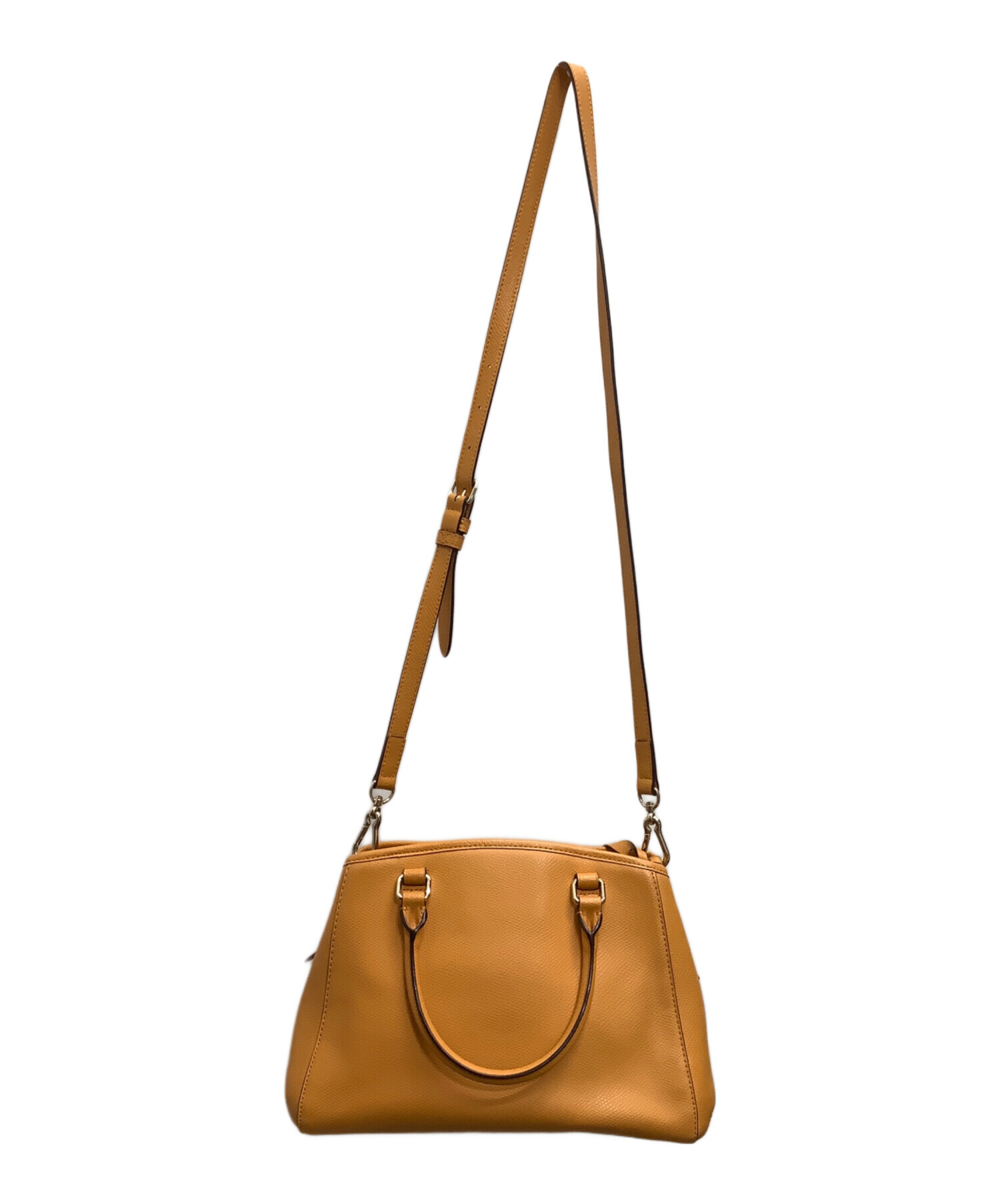 中古・古着通販】COACH (コーチ) 2WAYショルダーバッグ オレンジ