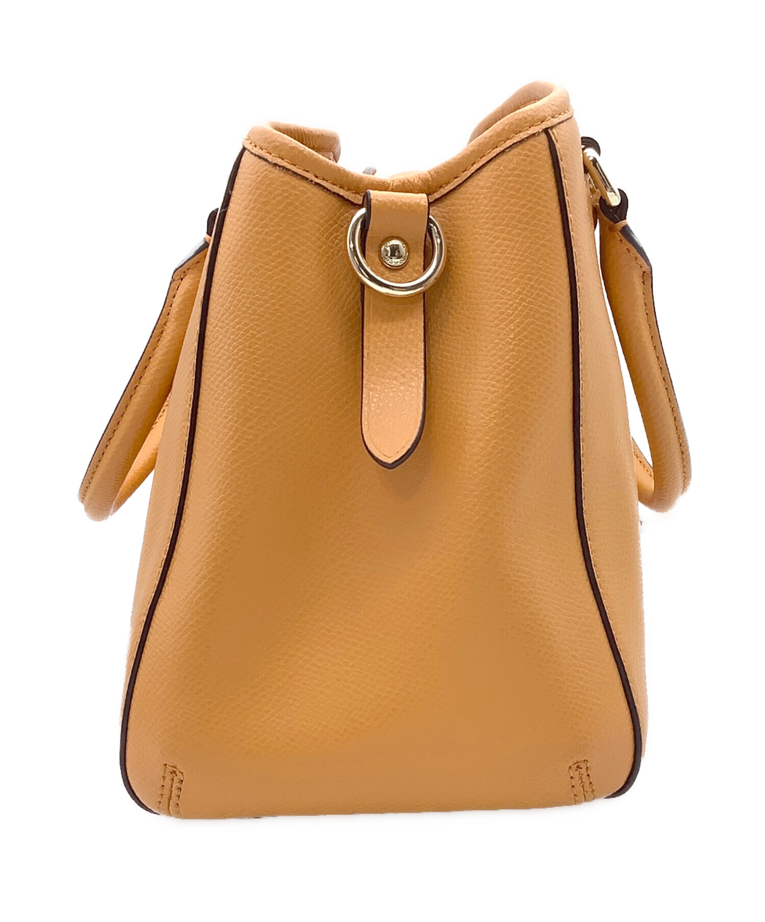 コーチ 2way バック 中古・古着通販】COACH (コーチ) 2WAYショルダーバッグ オレンジ