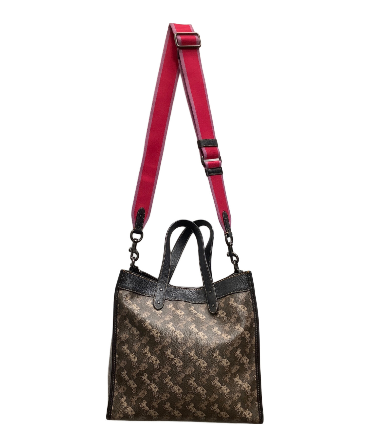 中古・古着通販】COACH (コーチ) フィールド トート ホース アンド