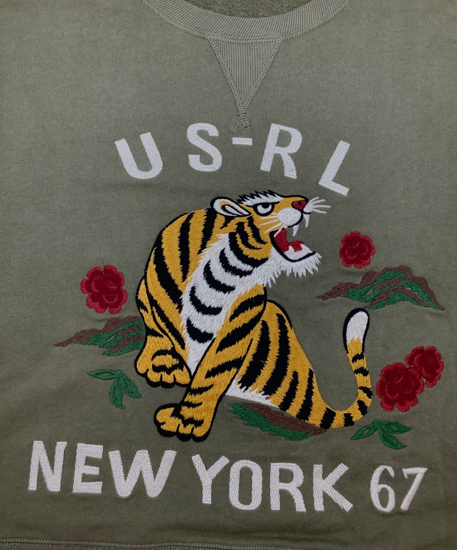 中古・古着通販】POLO RALPH LAUREN (ポロ・ラルフローレン) 虎刺繍