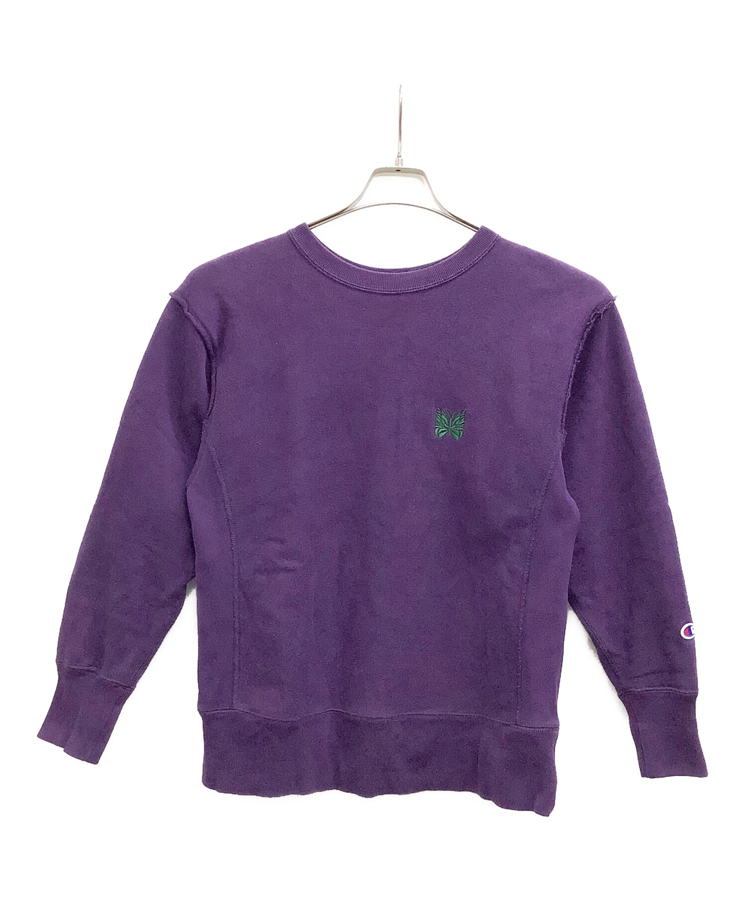Needles × champion x beams リバースウィーブスウェット 中古・古着通販】Needles BEAMS BOY Champion REVERSE WEAVE