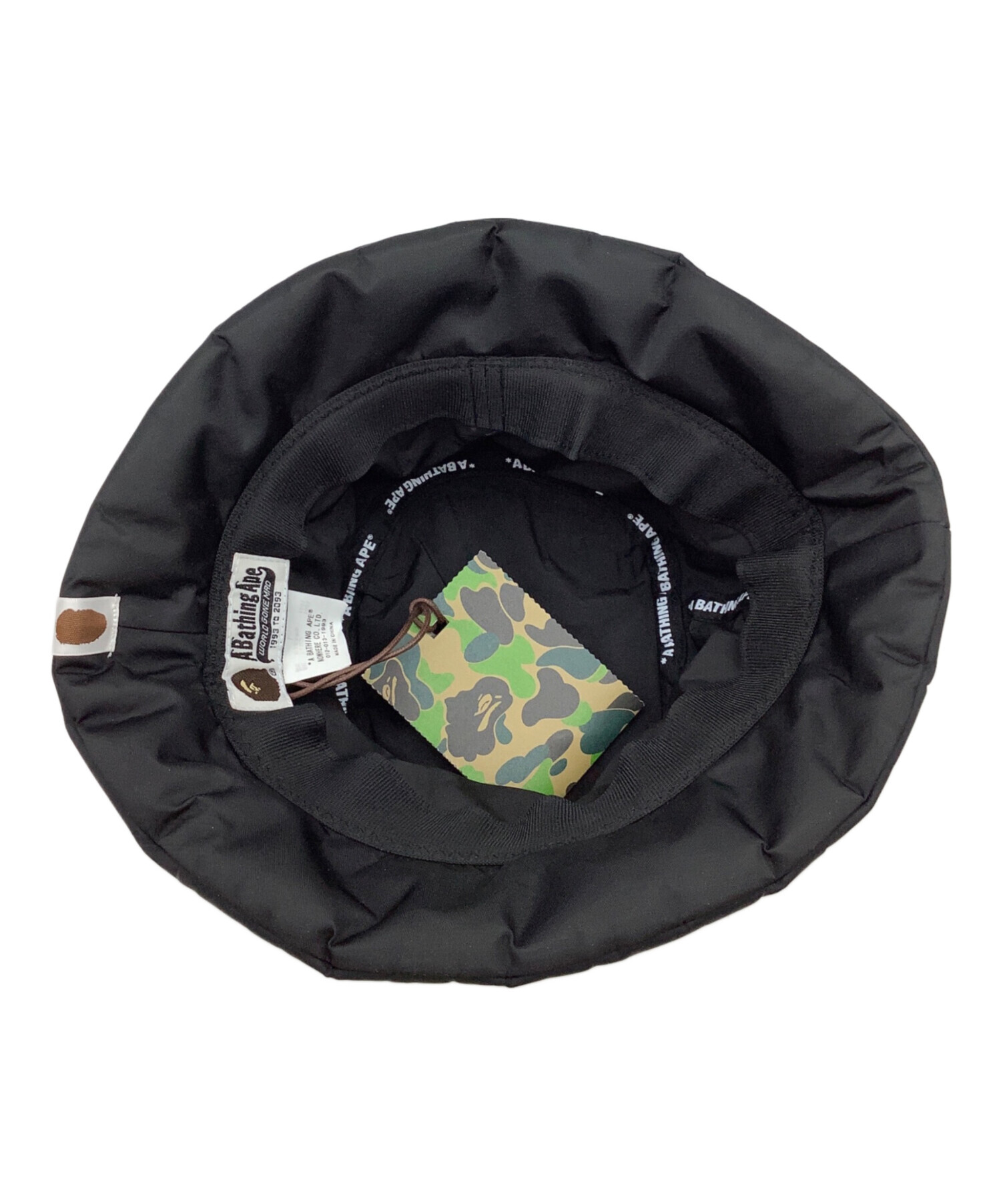 A BATHING APE 黒ファーハット 中古・古着通販】A BATHING APE (アベイシングエイプ) バケットハット