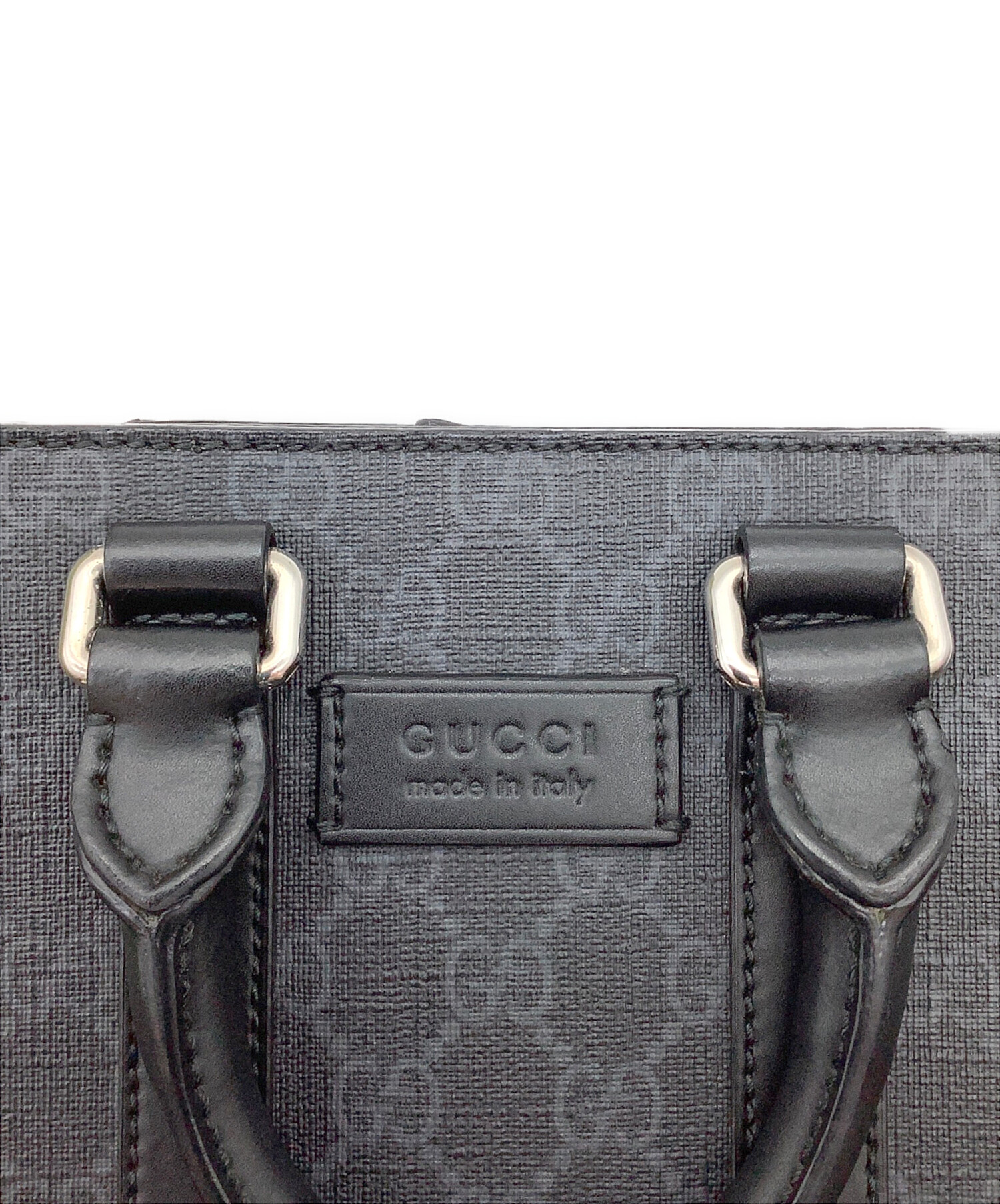 中古・古着通販】GUCCI (グッチ) GGスプリーム キャンバス ミニ トート