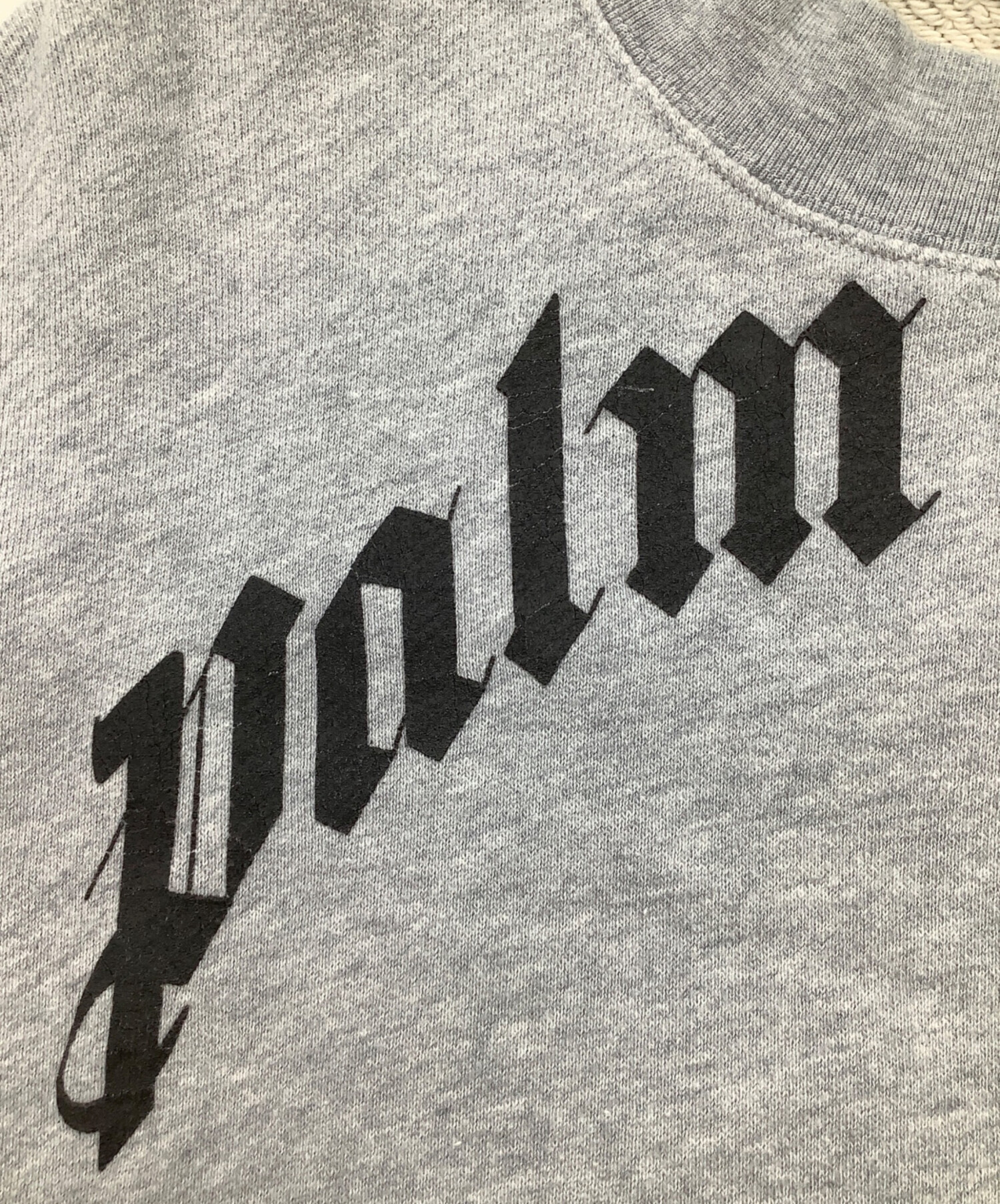 中古・古着通販】Palm Angels (パーム エンジェルス) カーブロゴクルー