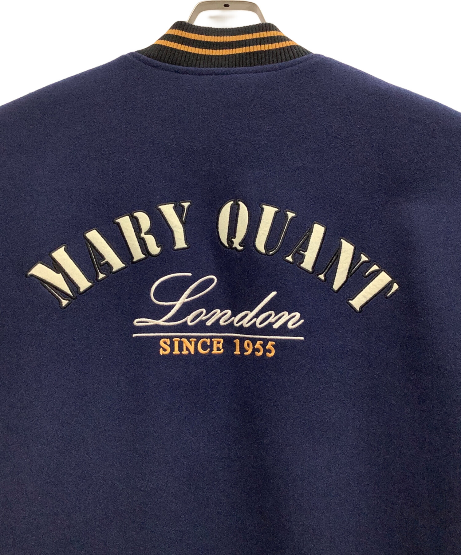 中古・古着通販】MARY QUANT (マリークヮント) MQスタジャン ネイビー