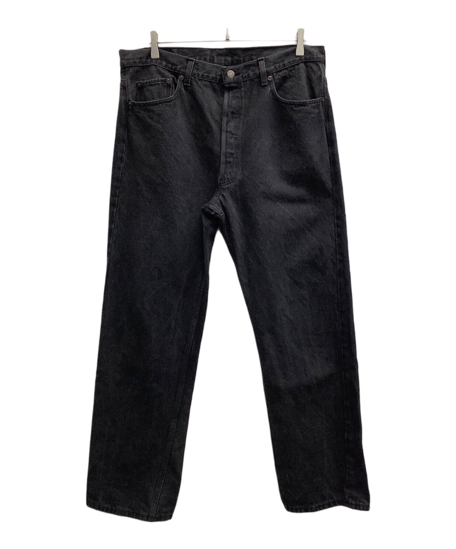中古・古着通販】LEVI'S (リーバイス) ブラックデニム USA製 ボタン裏