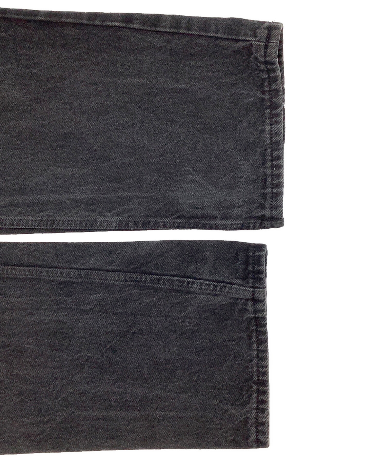 中古・古着通販】LEVI'S (リーバイス) ブラックデニム USA製 ボタン裏