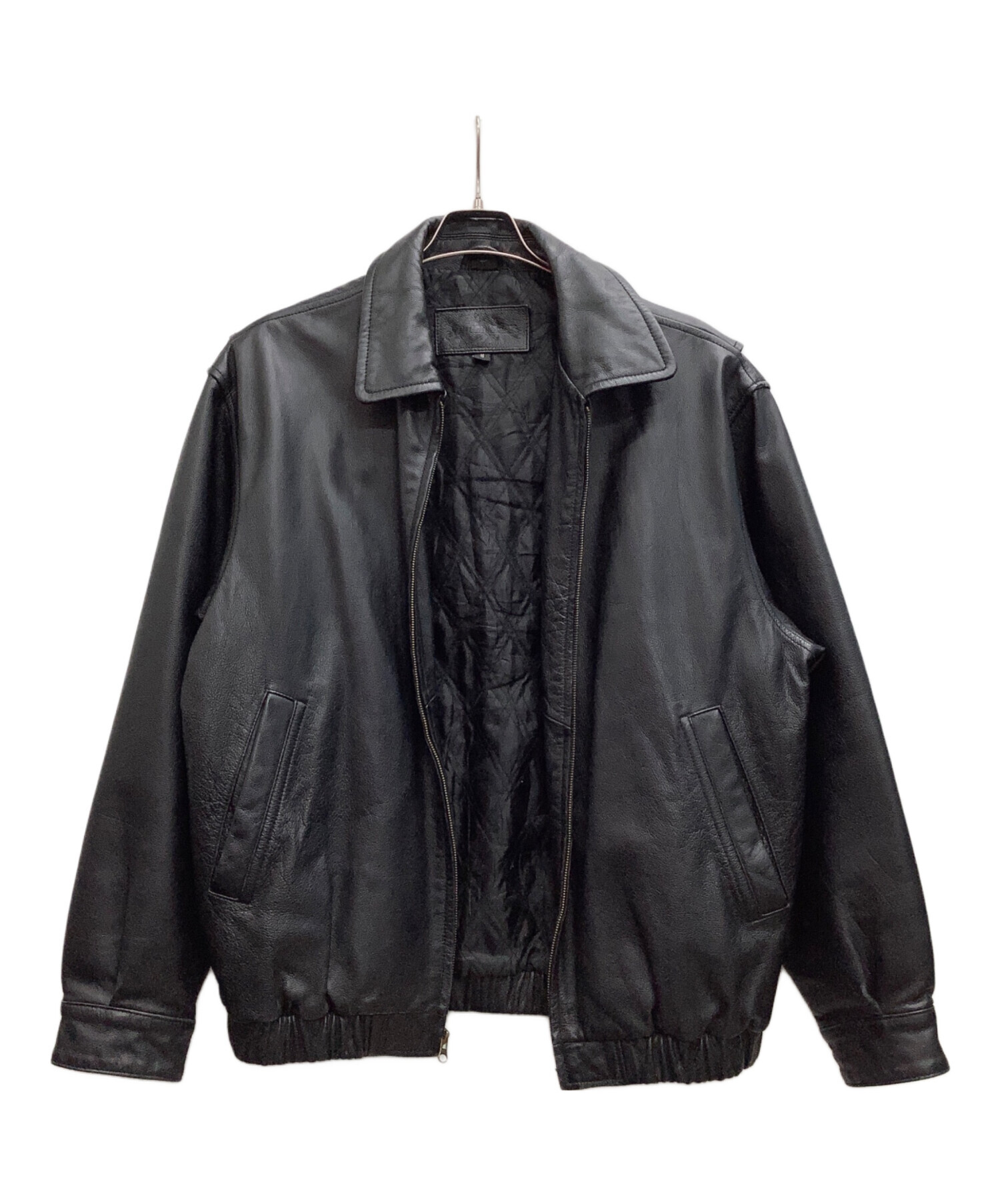 中古・古着通販】ST JOHN'S BAY (セントジョンズベイ) レザージップ