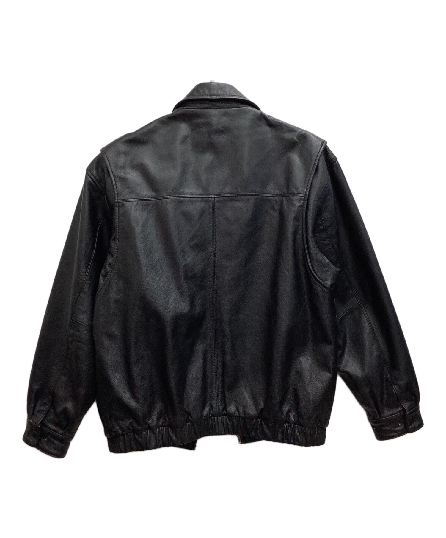 中古・古着通販】ST JOHN'S BAY (セントジョンズベイ) レザージップ