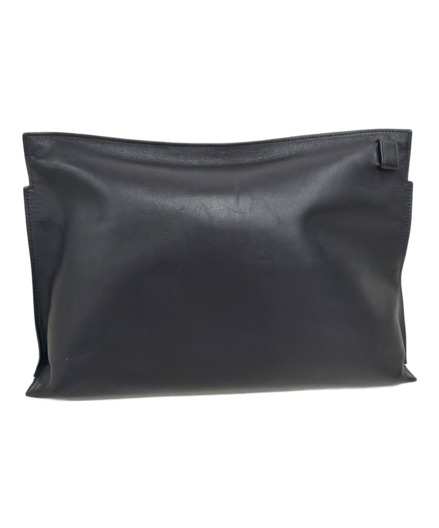 〇極美品〇LOEWE アナグラム クラッチバッグ オールレザー ブラック 中古・古着通販】LOEWE (ロエベ) クラッチバッグ アナグラム ブラック