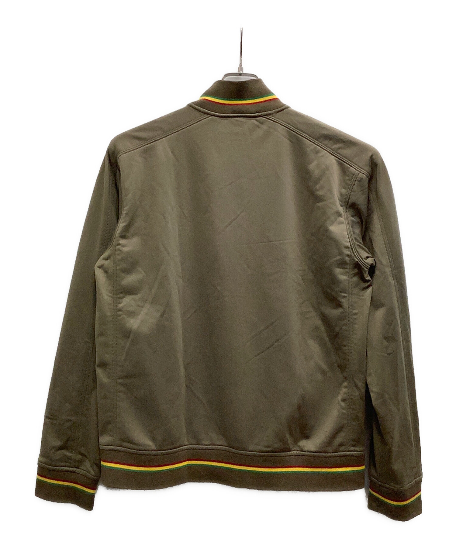 old stussy トラックジャケット 中古・古着通販】stussy (ステューシー) トラックジャケット カーキ