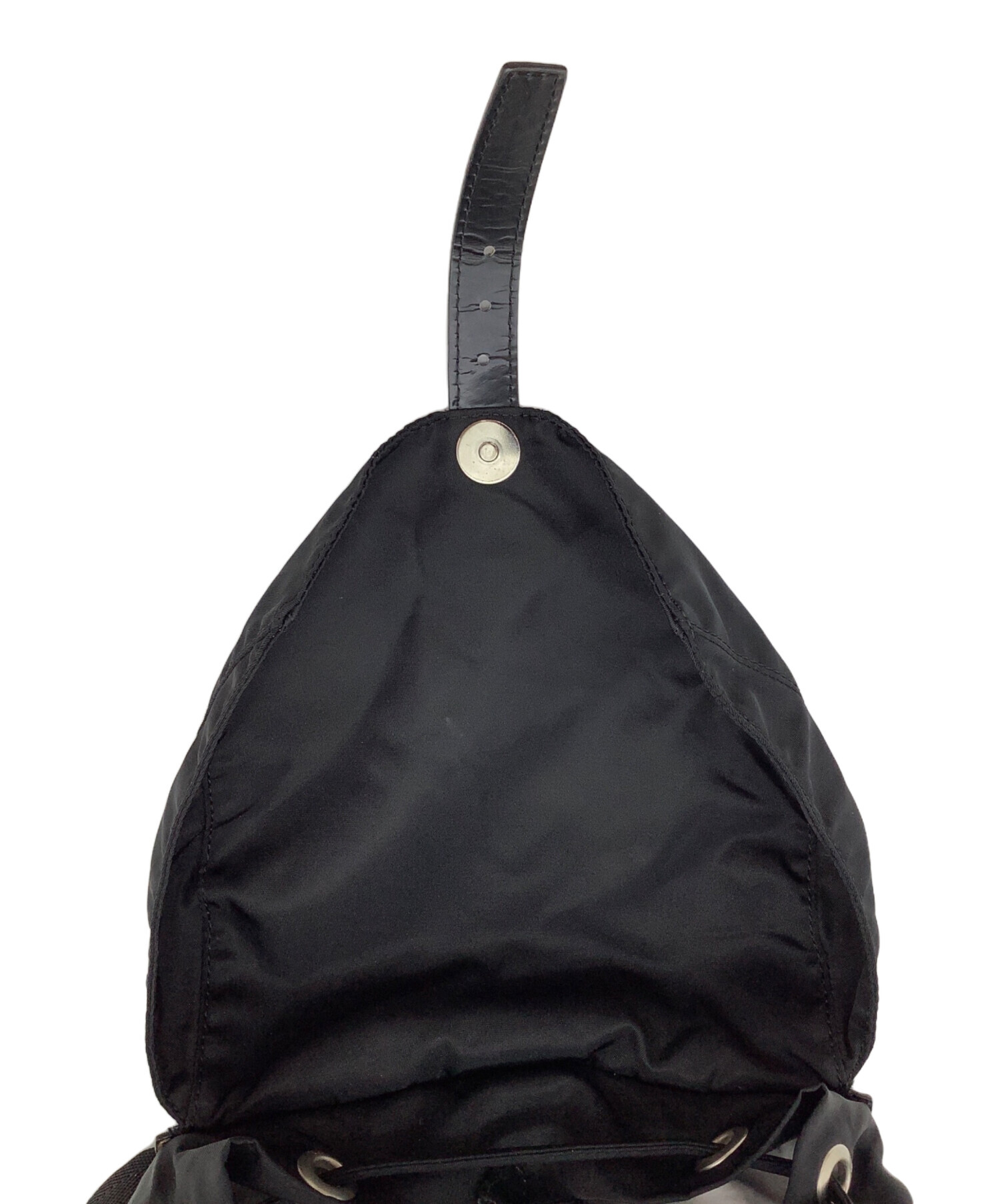 中古・古着通販】PRADA (プラダ) ナイロン バックパック ブラック