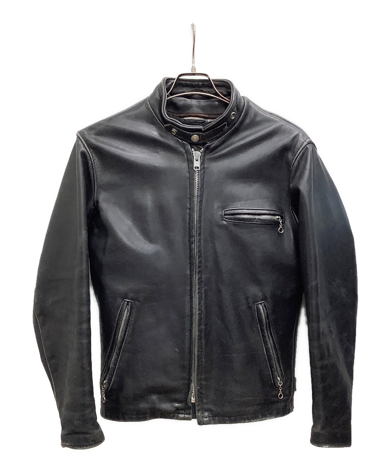 Schott シングルライダース　90年代 中古・古着通販】Schott (ショット) シングルライダースジャケット