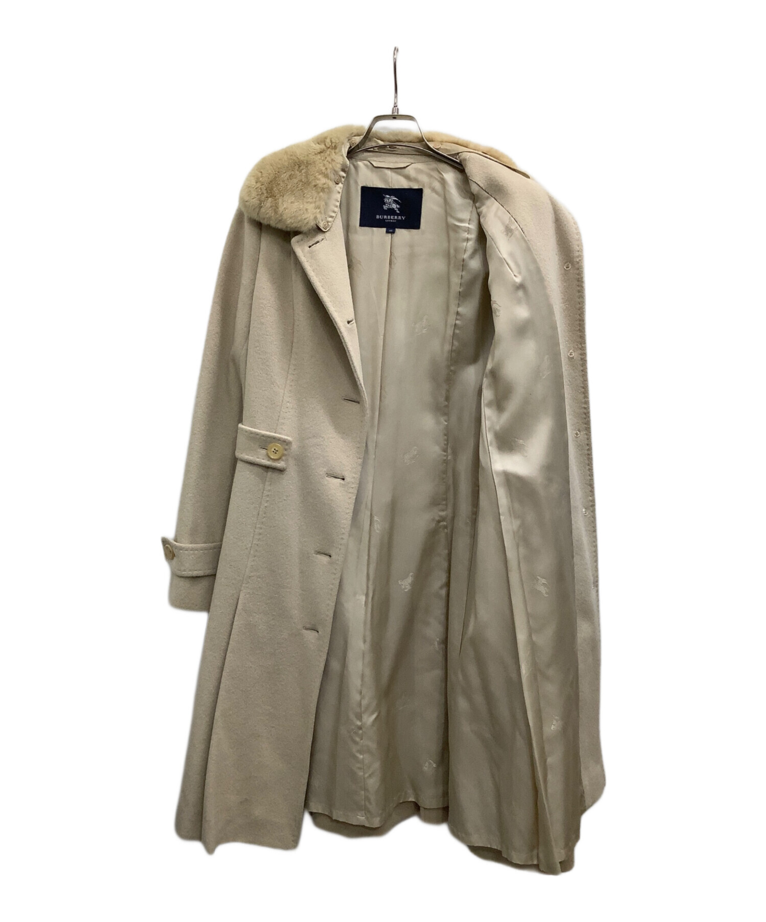 中古・古着通販】BURBERRY LONDON (バーバリーロンドン) ファー付き
