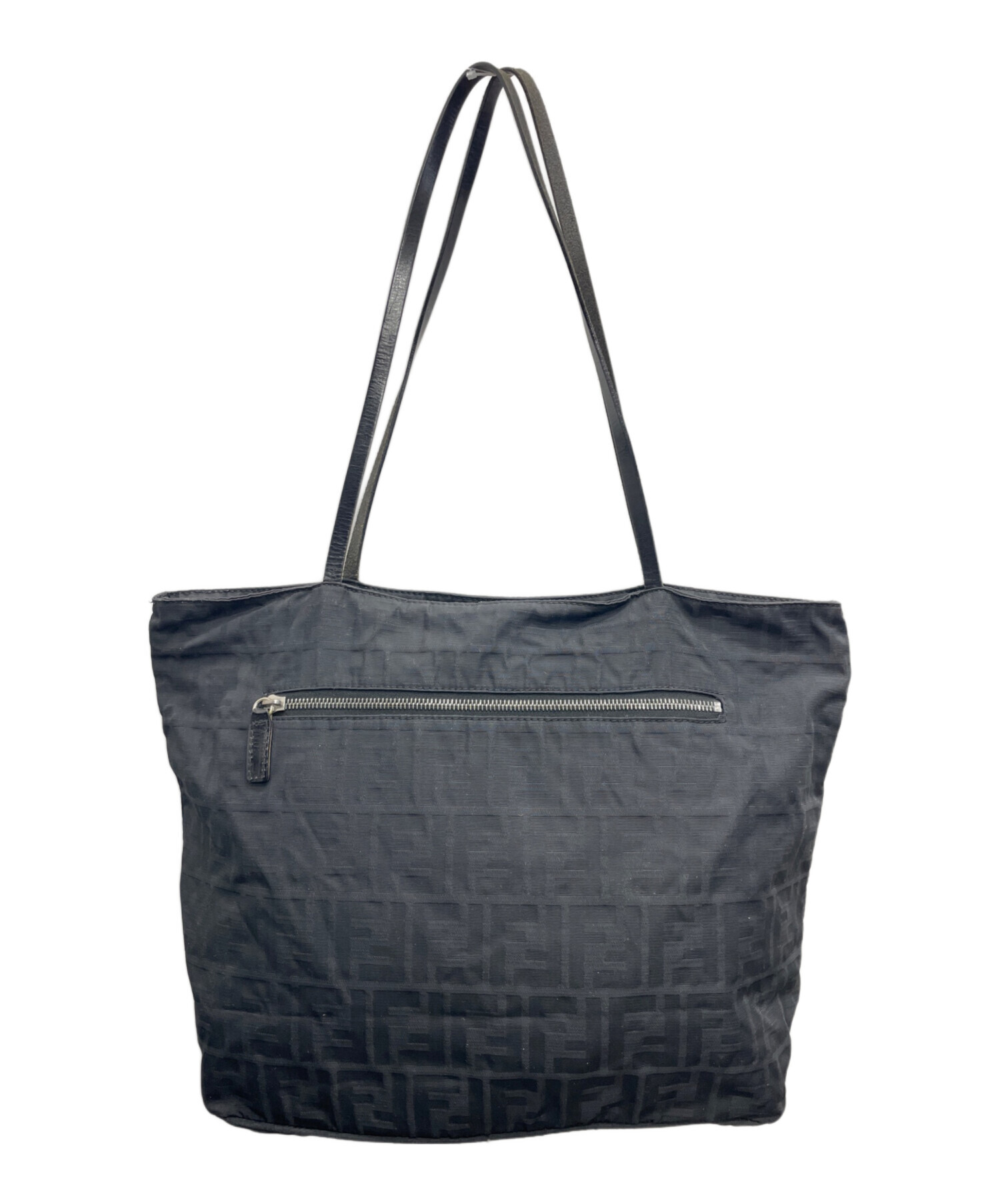 中古・古着通販】FENDI (フェンディ) トートバッグ ズッカ ブラック