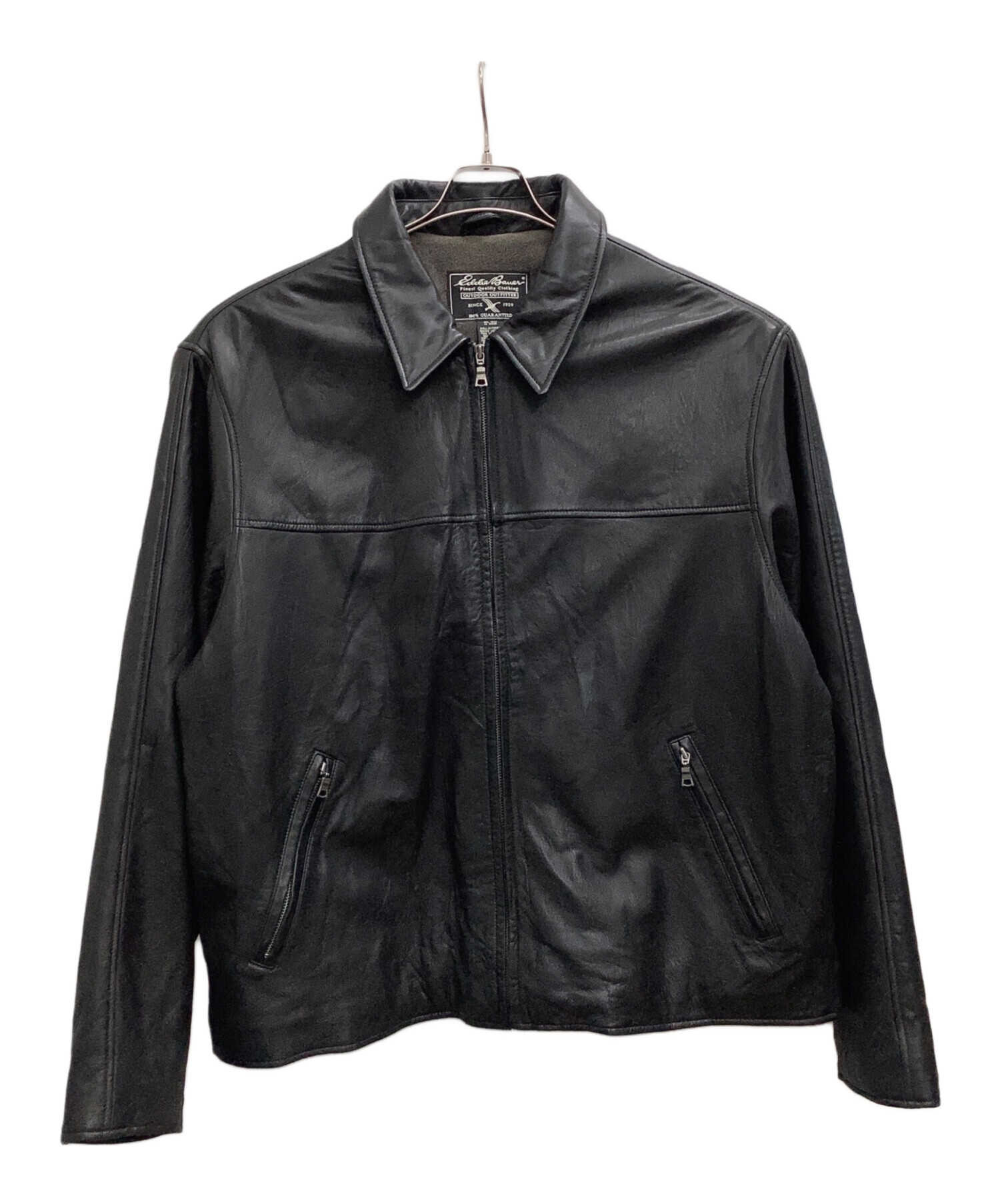 中古・古着通販】Eddie Bauer (エディーバウアー) レザージャケット
