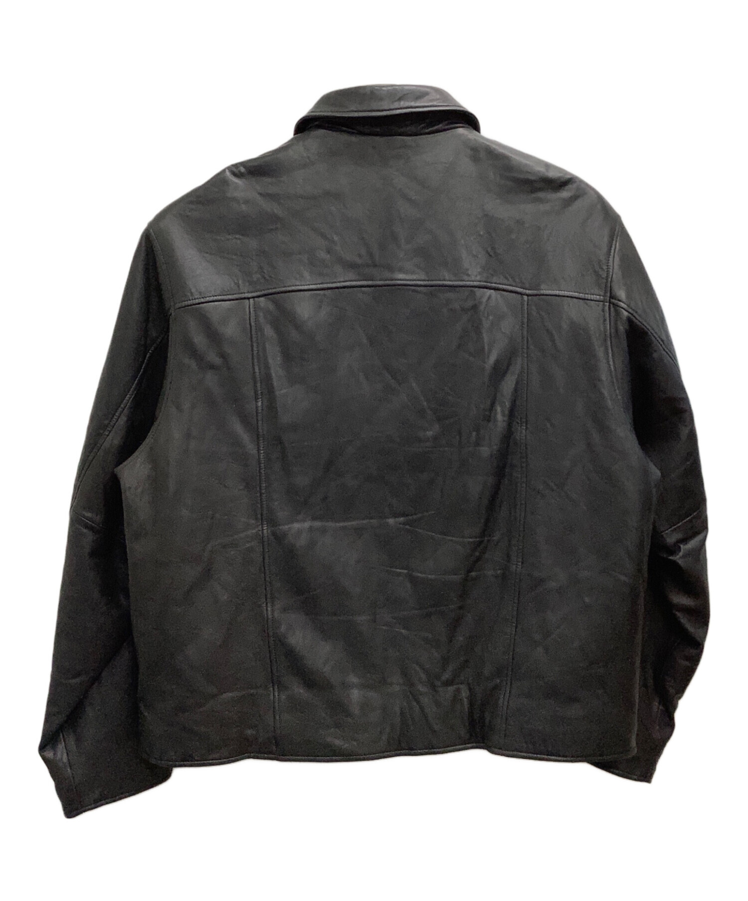 中古・古着通販】Eddie Bauer (エディーバウアー) レザージャケット