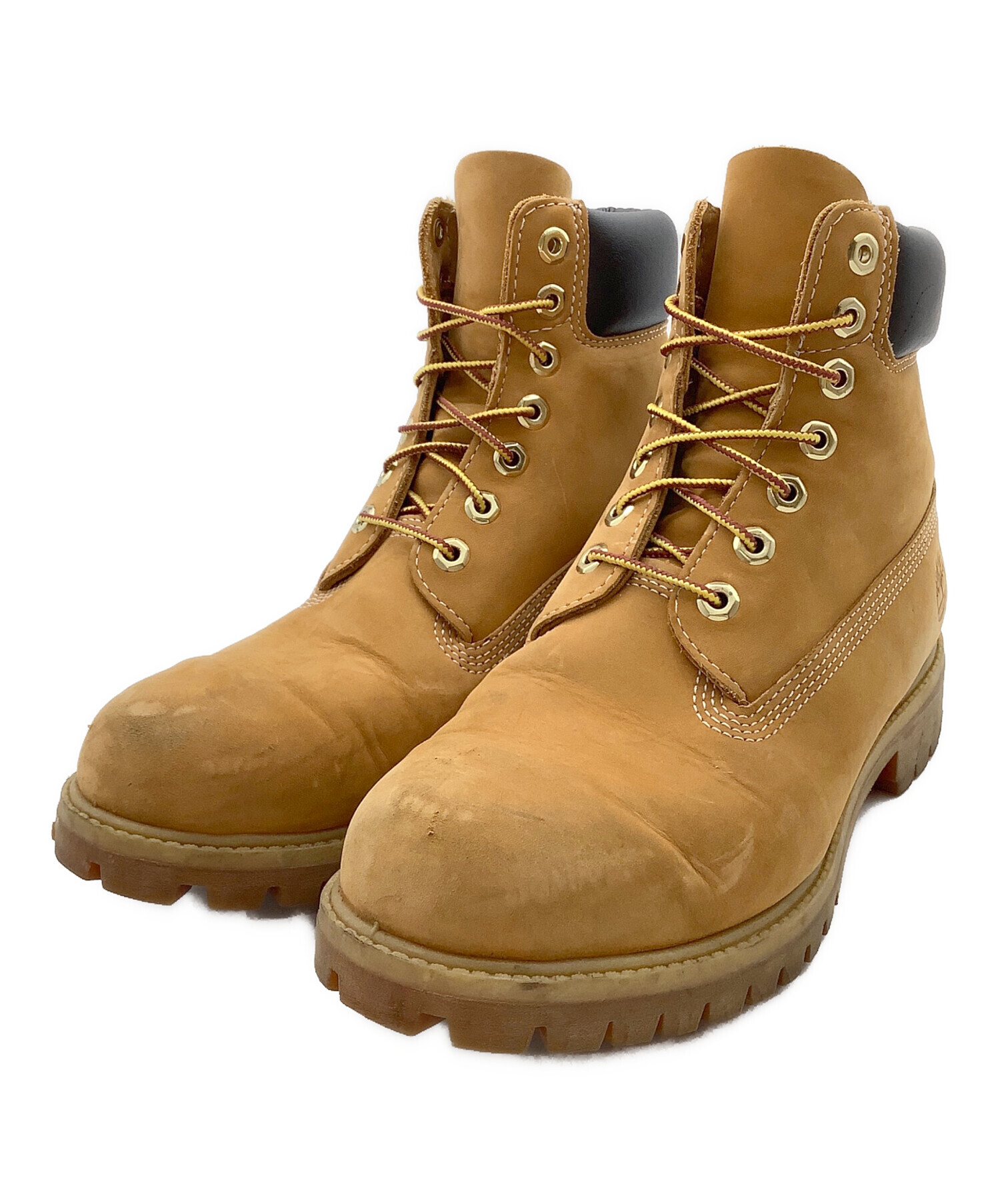 Timberland ブーツ ベージュ 中古・古着通販】Timberland (ティンバーランド) 6インチ プレミアム