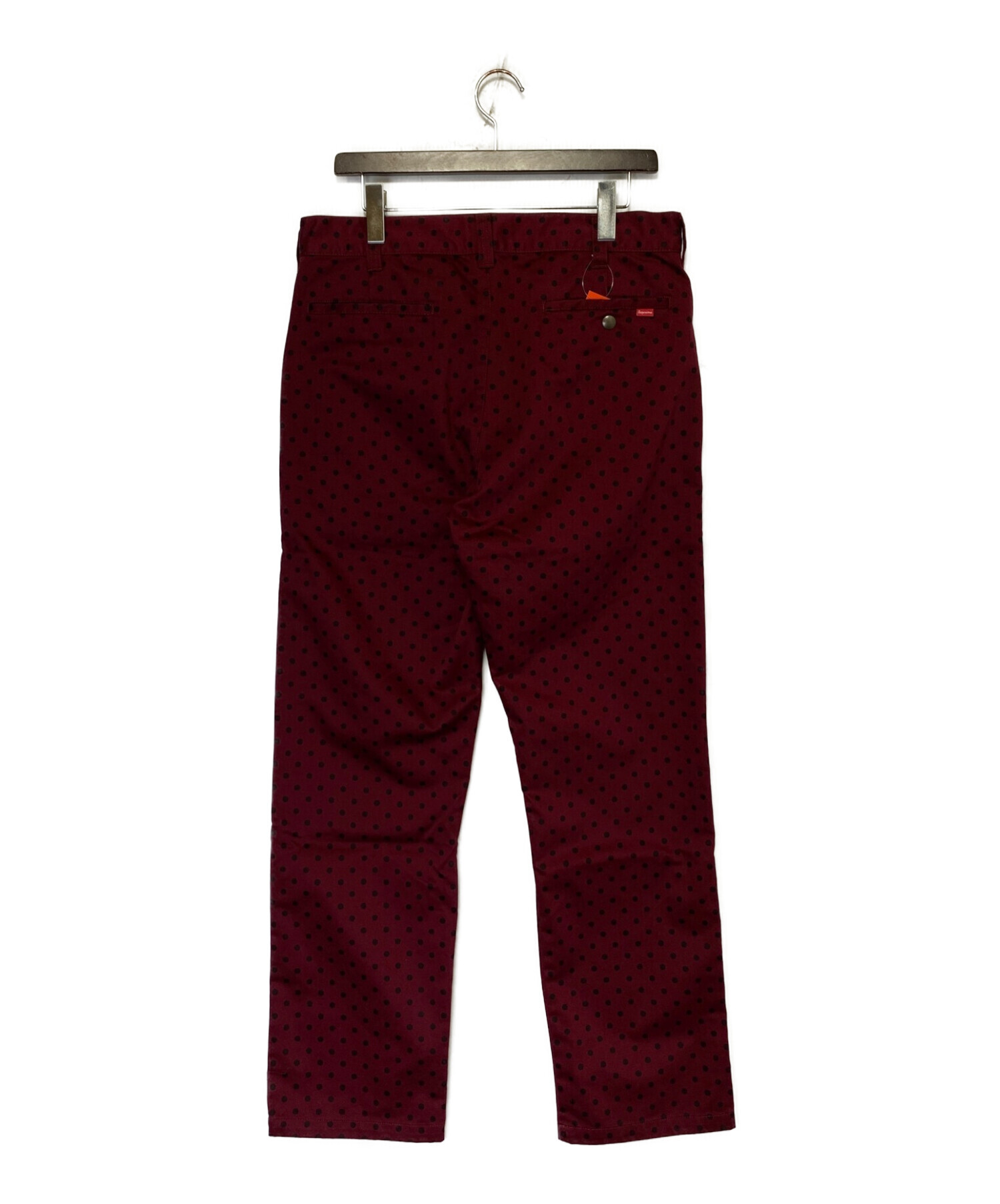 中古・古着通販】SUPREME (シュプリーム) WORK PANT ワインレッド