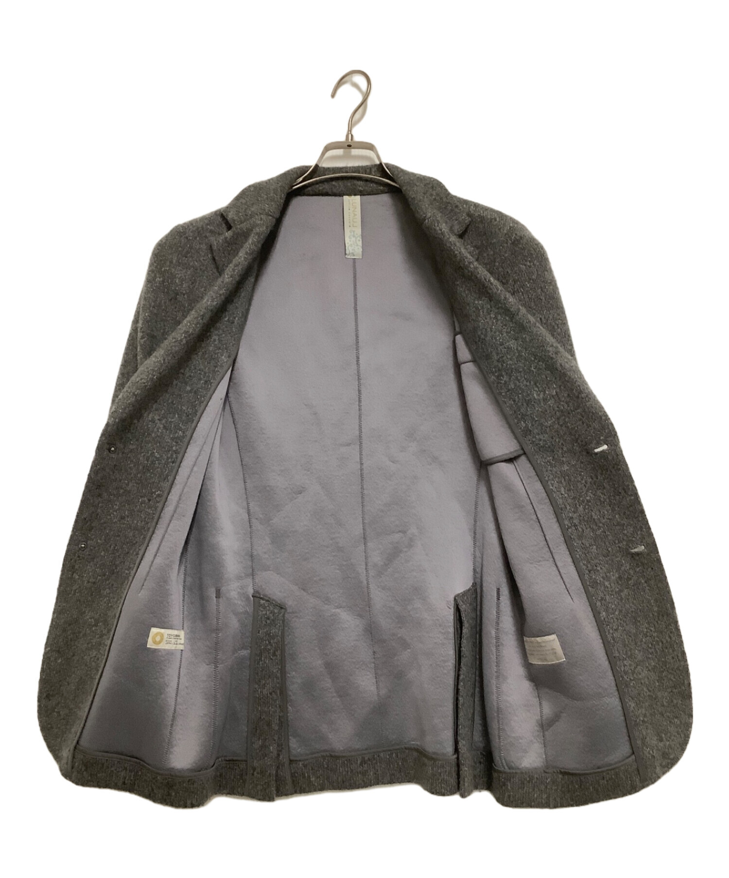 中古・古着通販】LUNAUL (ルナウル) カシミヤテーラードジャケット