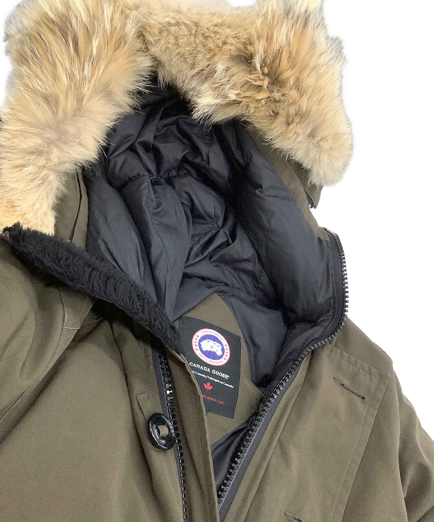   ジャスパー Mサイズ オリーブ CANADA GOOSE ジャスパーダウンジャケット オリーブ