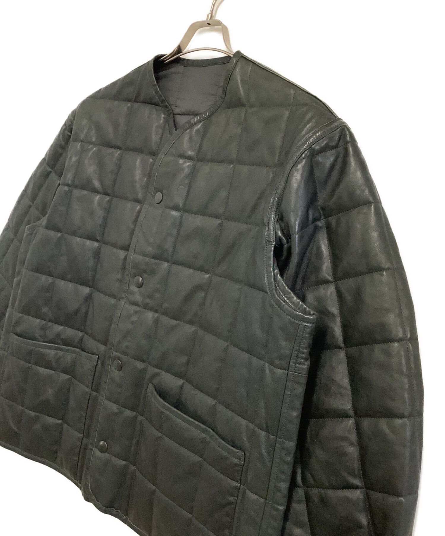 ジャケット・アウター REVERSIBLE QUILTED LEATER LINNER BLOUSON REVERSIBLE QUILTED LEATER LINNER BLOUSON