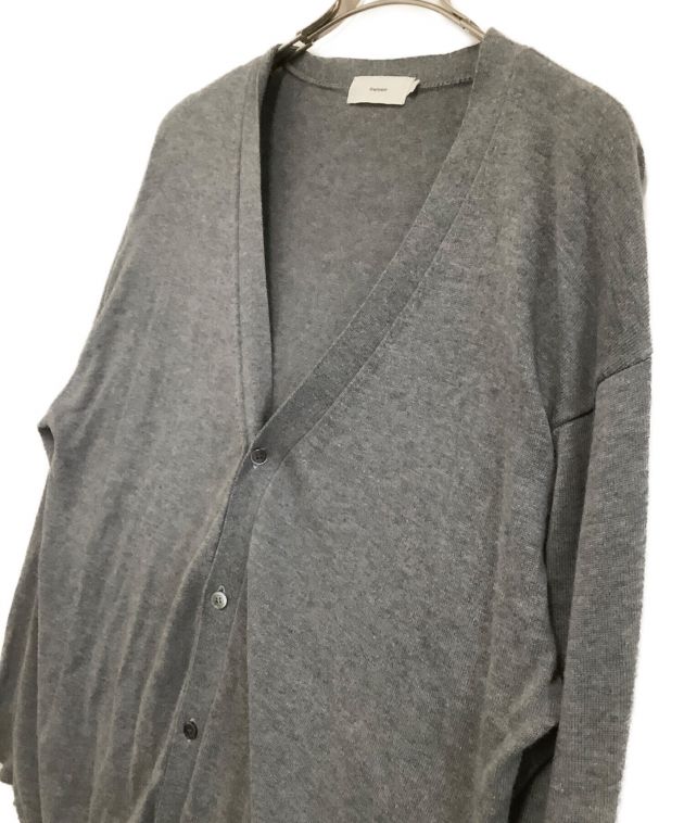 Graphpaper グレー カーディガン F 中古・古着通販】Graphpaper (グラフペーパー) ニット