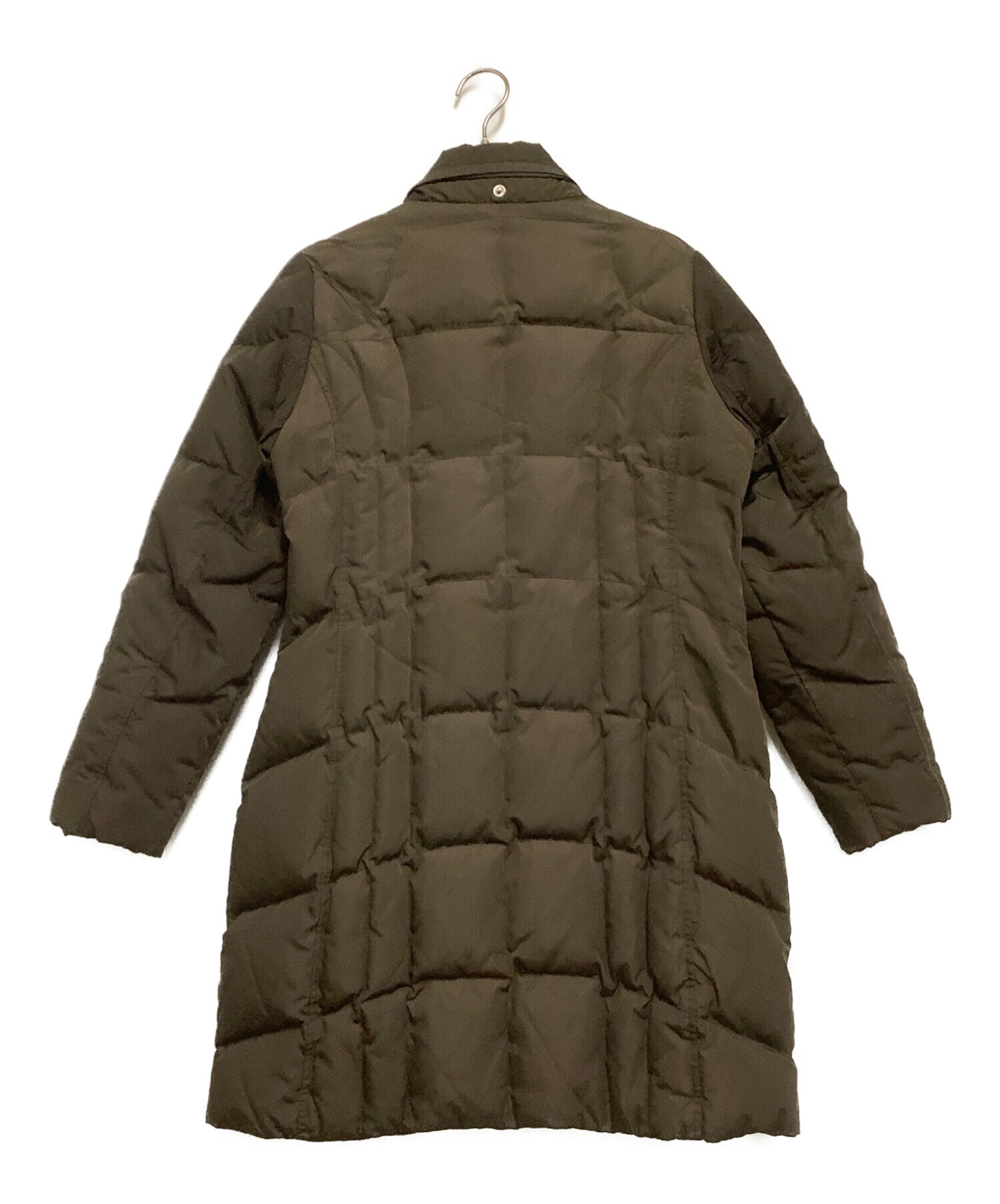 eddie bauer エディバウアー ダークブラウン ロングダウンコート　S 中古・古着通販】Eddie Bauer (エディーバウアー) ダウンコート