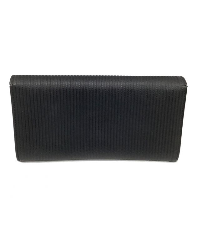 中古・古着通販】BVLGARI (ブルガリ) 長財布 ミレリゲ ブラック