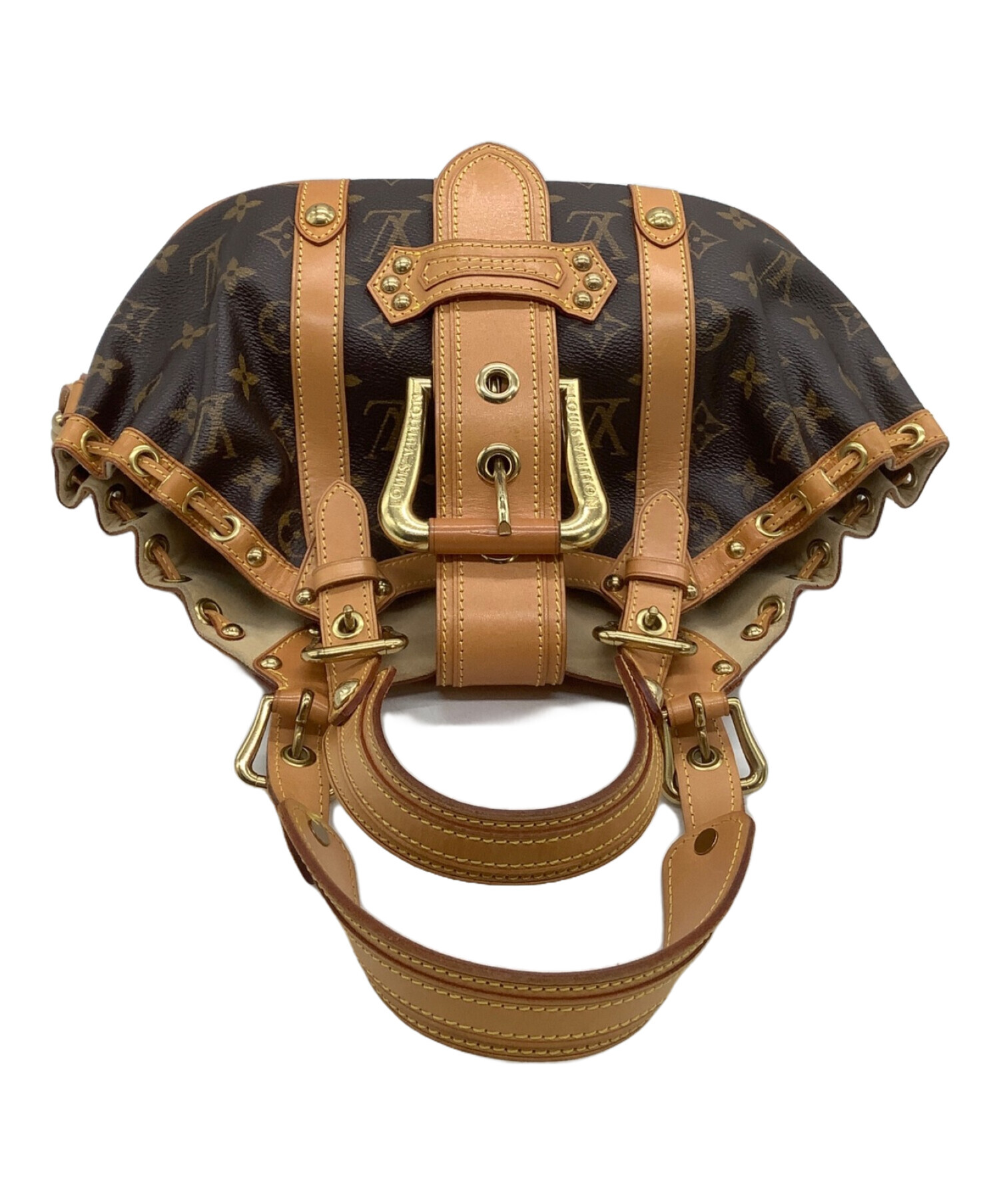 中古・古着通販】LOUIS VUITTON (ルイ ヴィトン) テダGM ブラウン