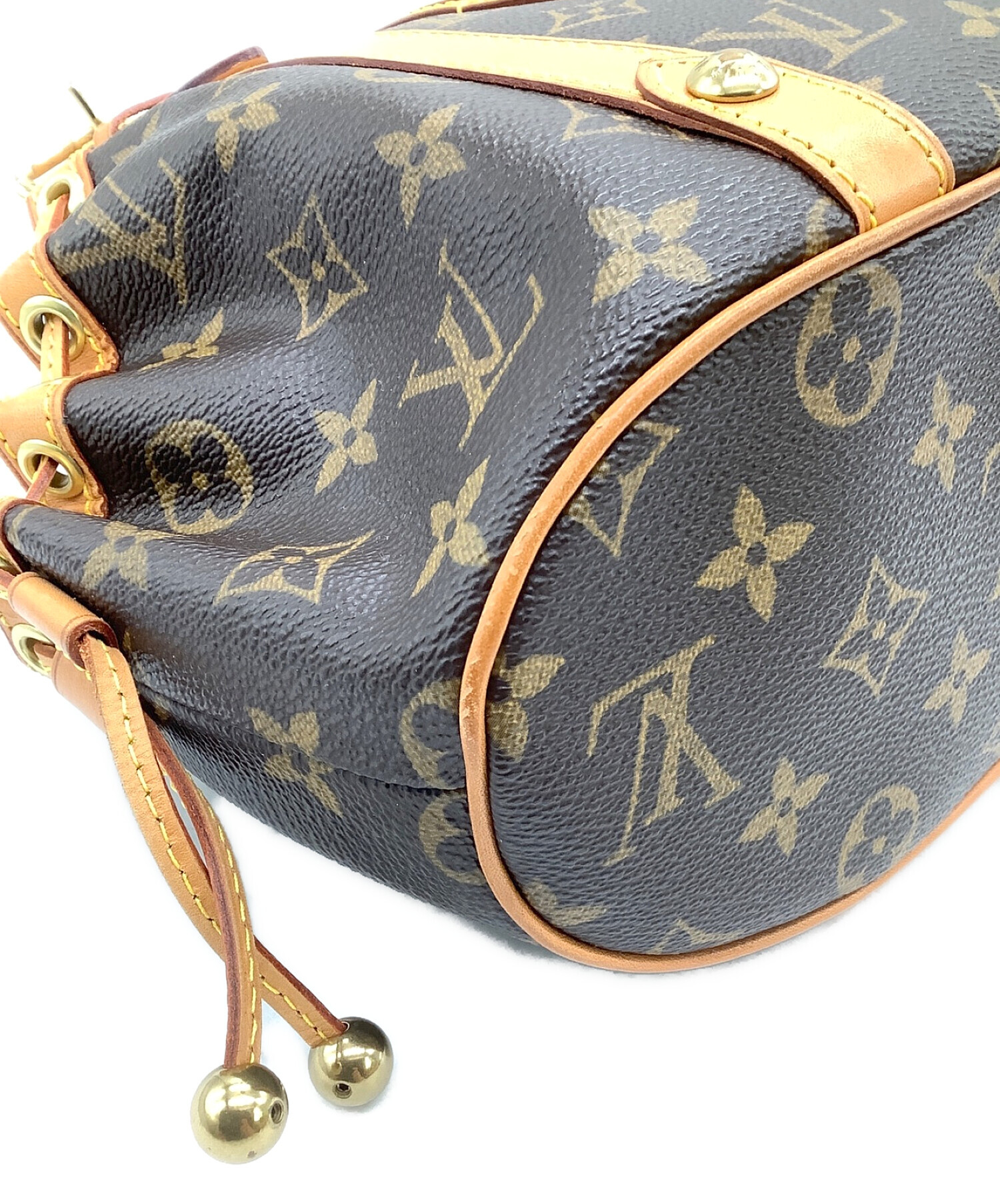 中古・古着通販】LOUIS VUITTON (ルイ ヴィトン) テダGM ブラウン