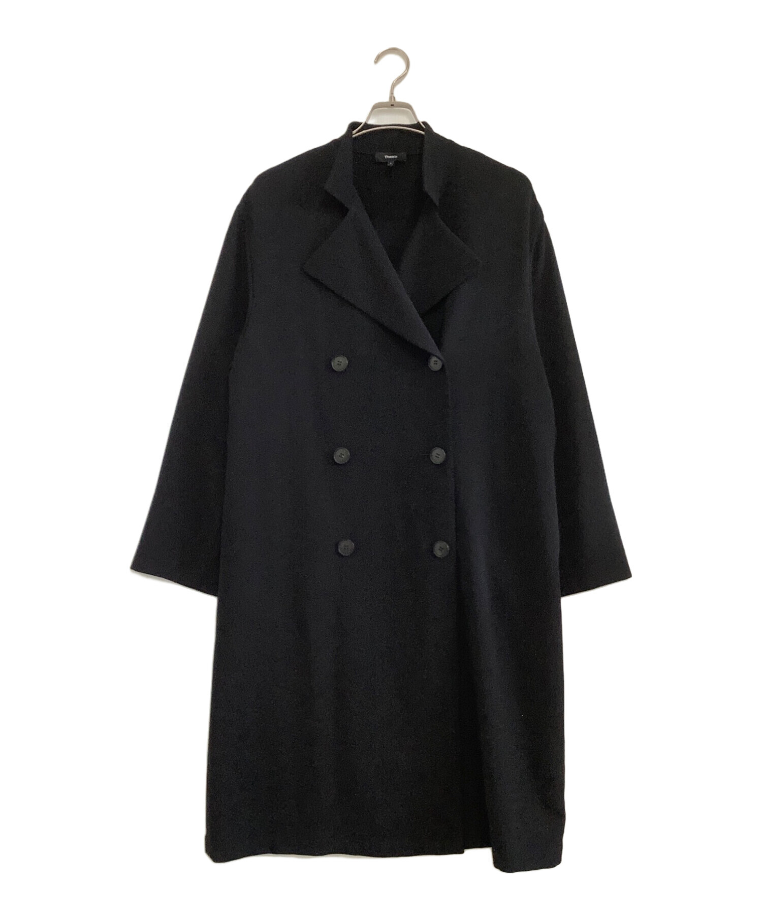 中古・古着通販】theory (セオリー) ADMIRAL CREPE/DB BELT COAT S
