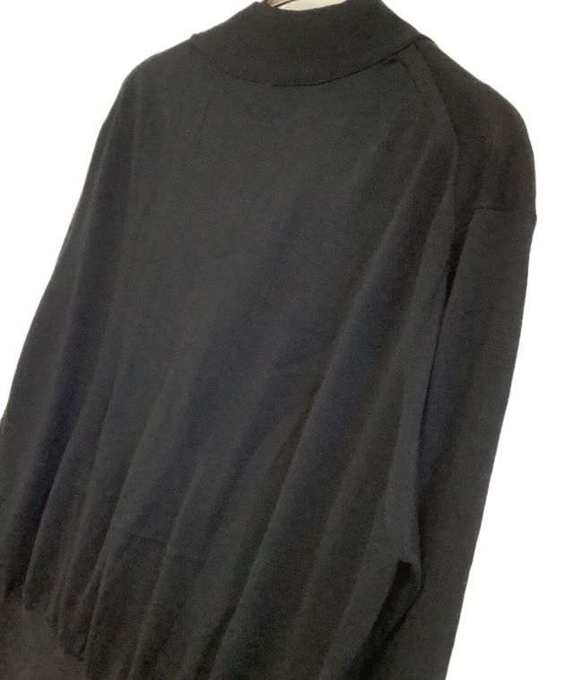 中古・古着通販】COLUMN (コラム) ニットカーディガン ブラック サイズ