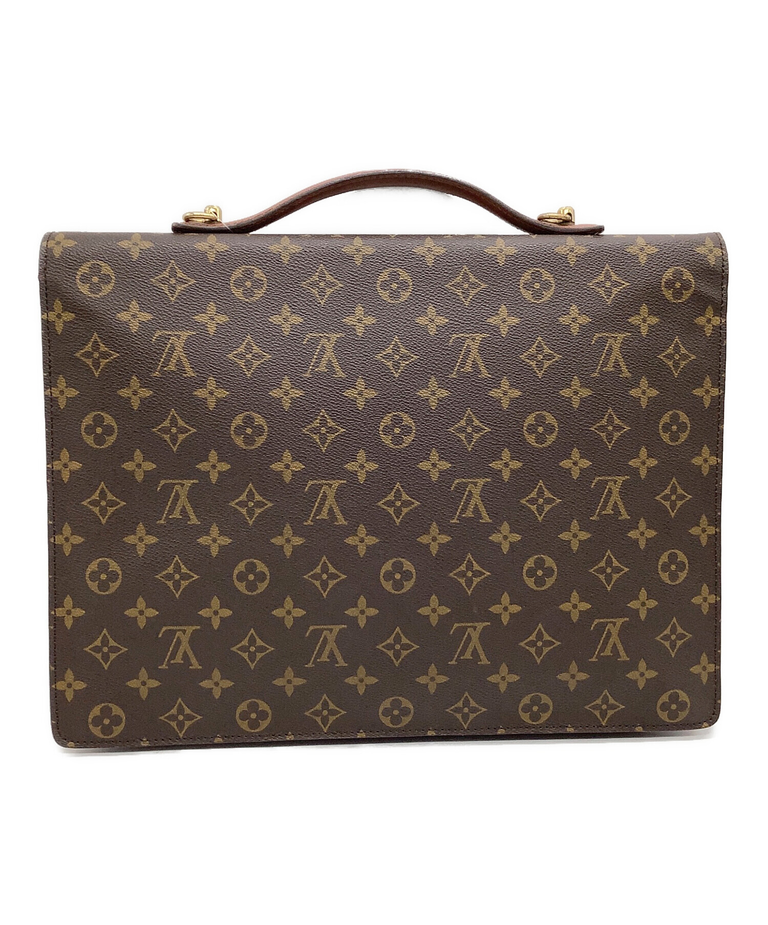 【ヴィンテージ】ルイヴィトン モノグラム ブリーフケース ビジネスバッグ 中古・古着通販】LOUIS VUITTON (ルイ ヴィトン) ビジネスバッグ