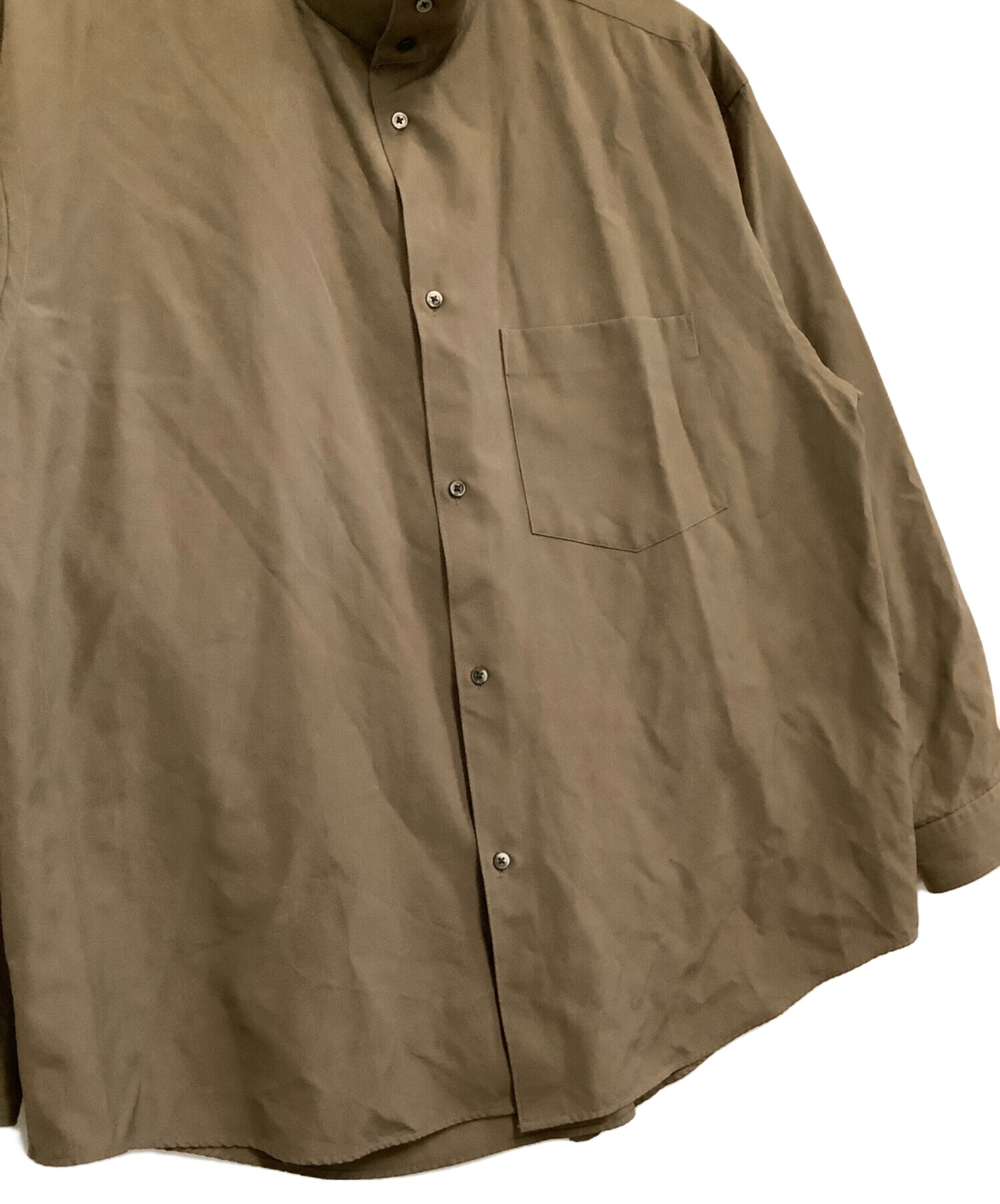 中古・古着通販】Graphpaper (グラフペーパー) スタンドカラーシャツ