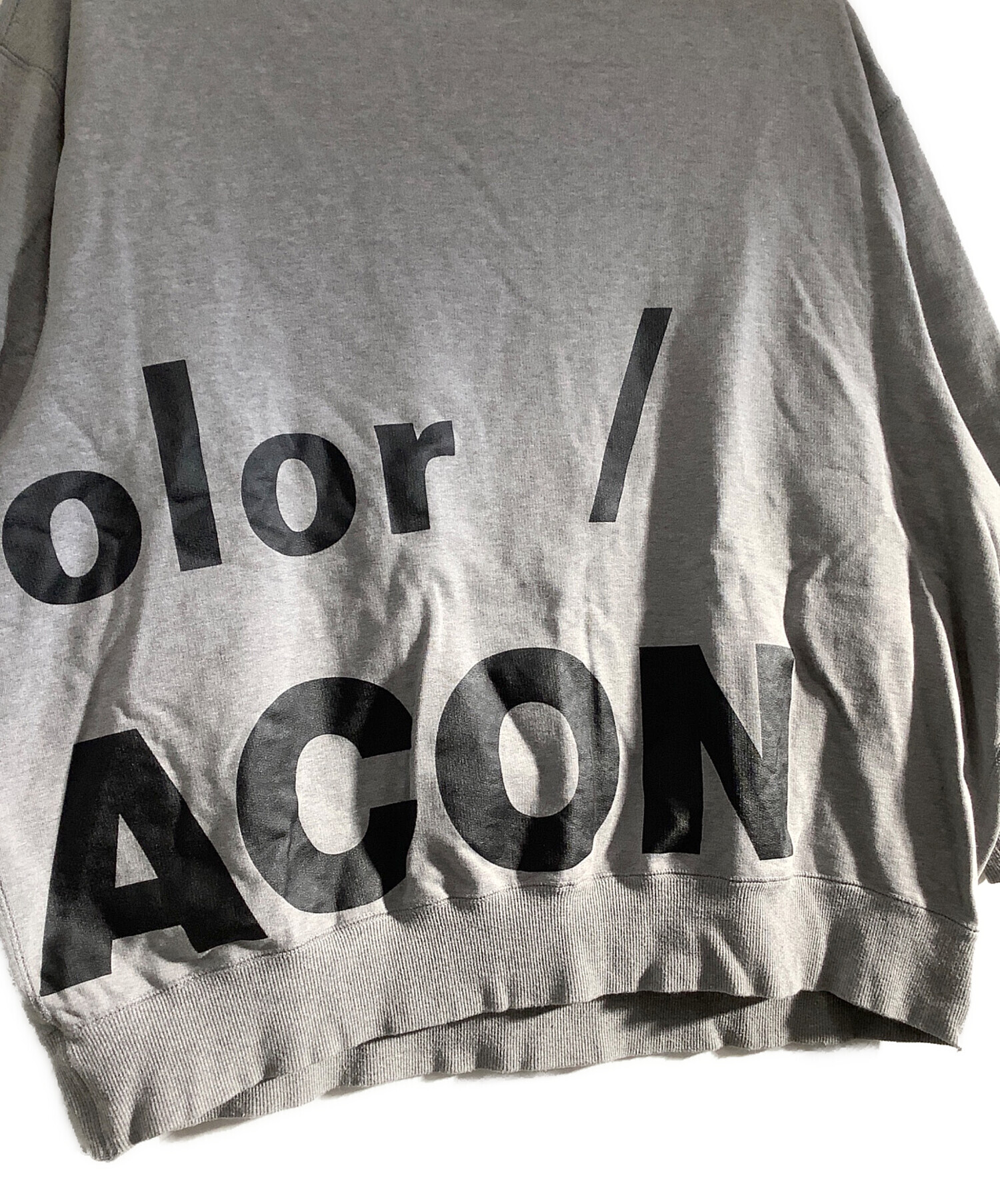 中古・古着通販】kolor/BEACON (カラービーコン) スウェット グレー 
