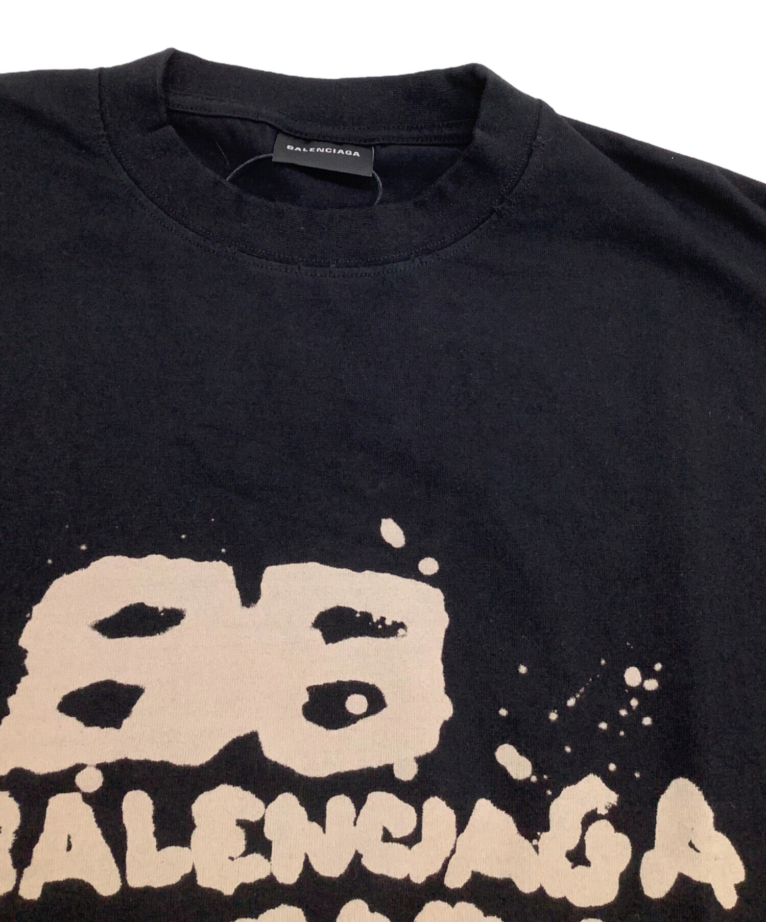 中古・古着通販】BALENCIAGA (バレンシアガ) Tシャツ Hand Drawn BB 