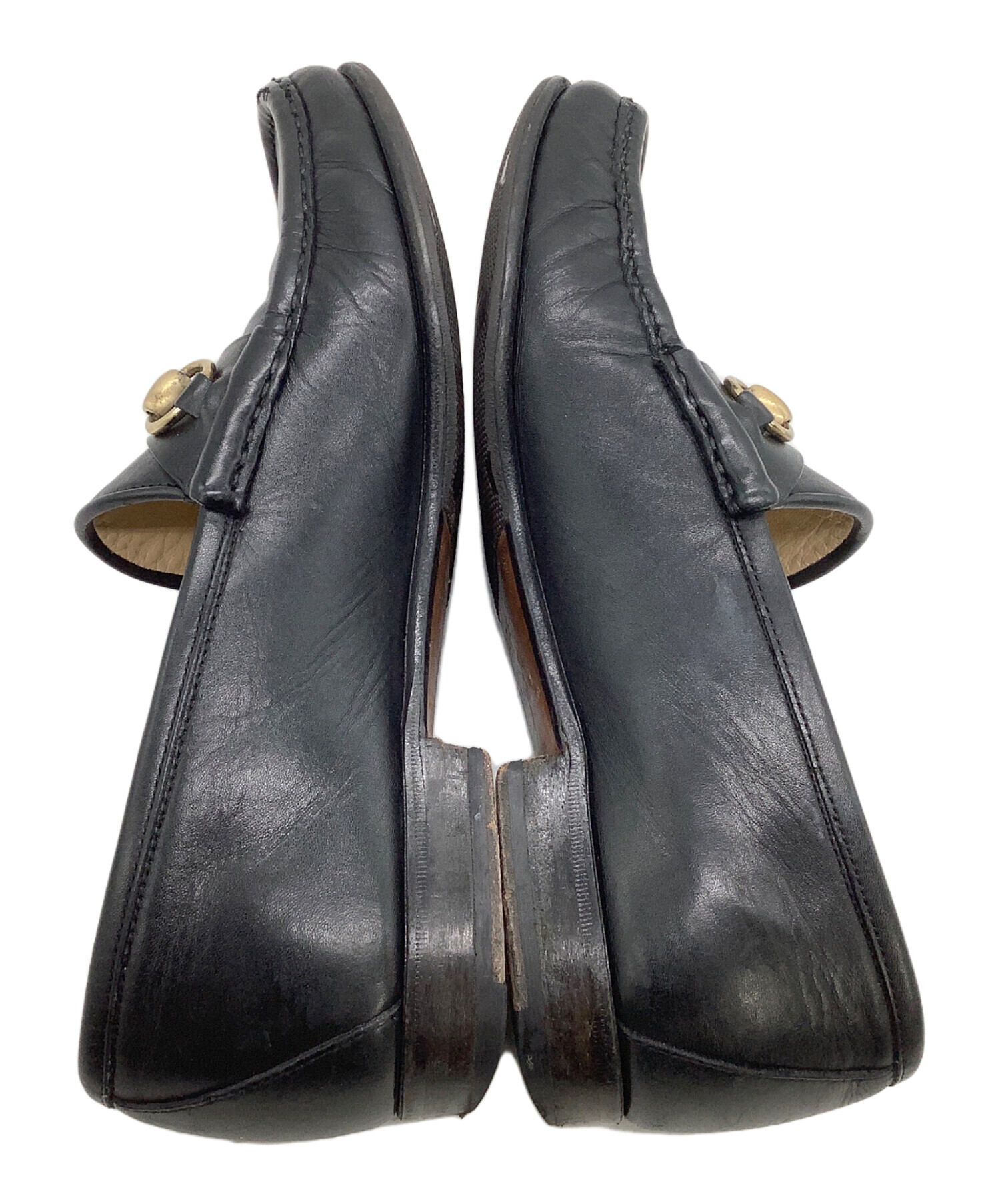 中古・古着通販】GUCCI (グッチ) ビットローファー ブラック サイズ:40