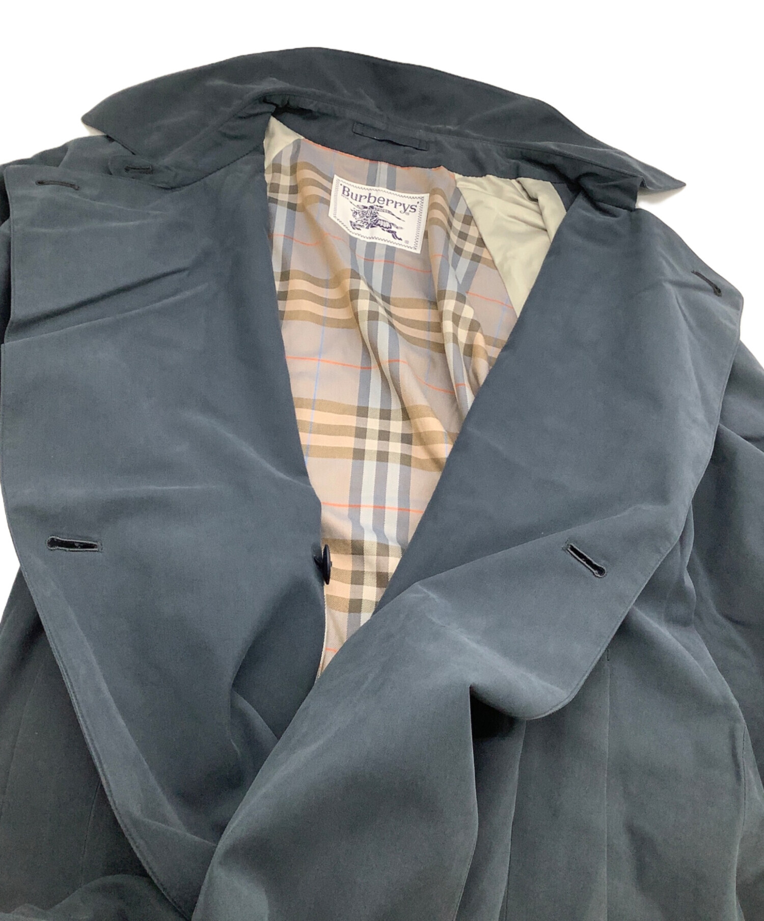 中古・古着通販】Burberry's (バーバリーズ) ステンカラーコート 白