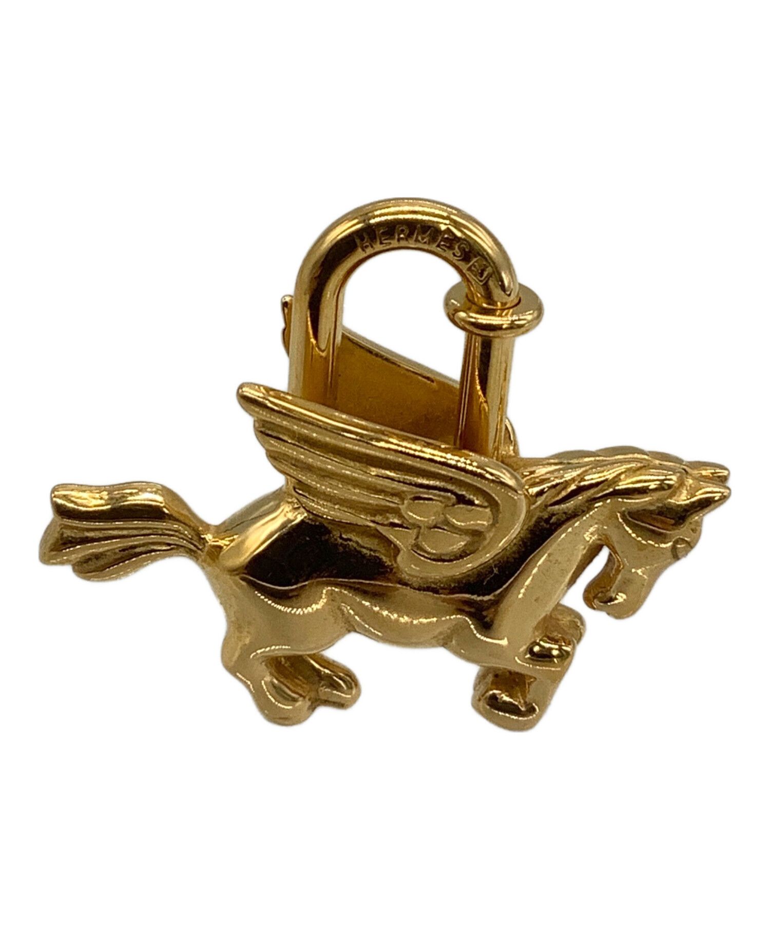 中古・古着通販】HERMES (エルメス) カデナ ペガサス ゴールド