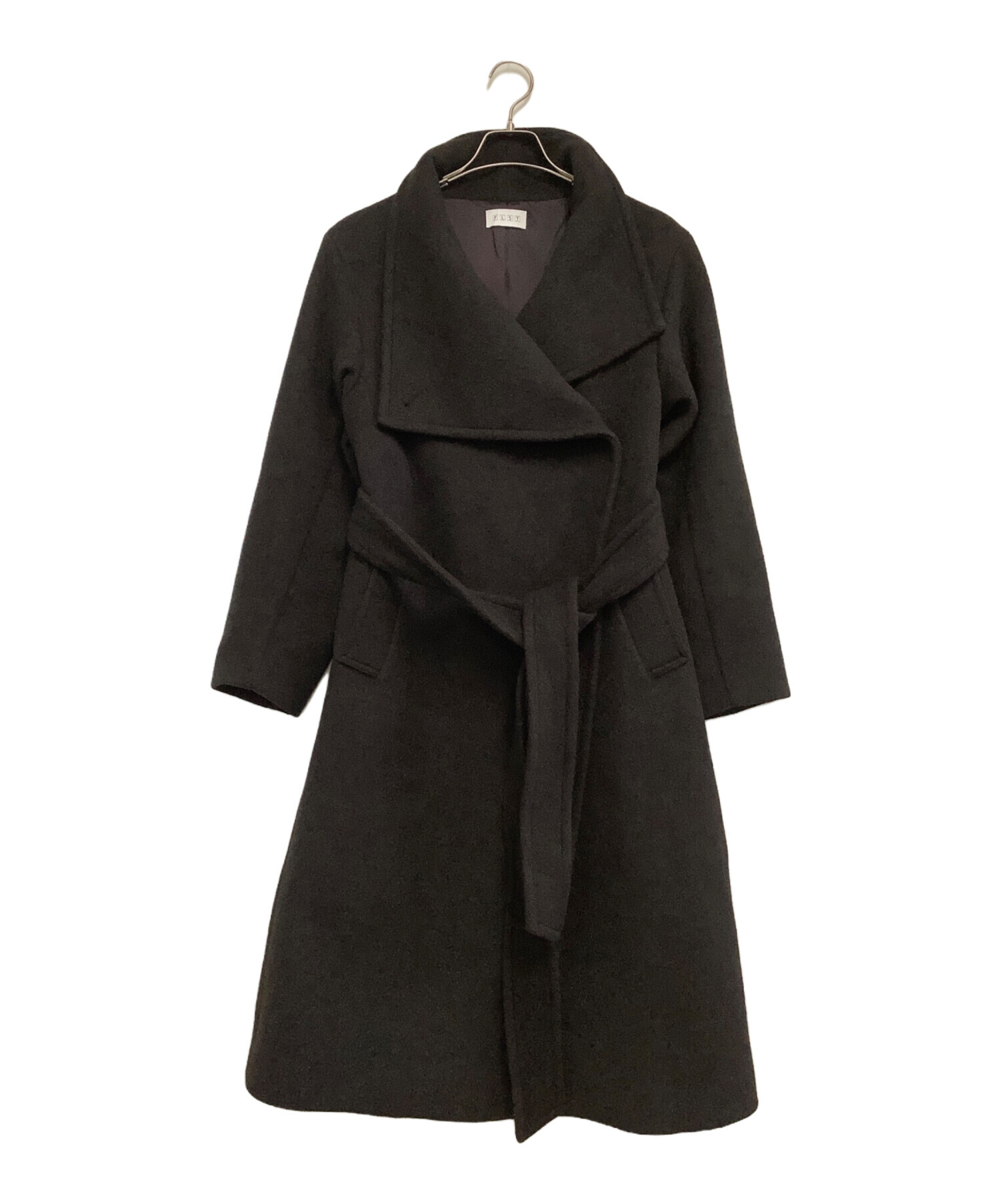 中古・古着通販】PLST (プラステ) ウールブレンドカルゼファネルネック  