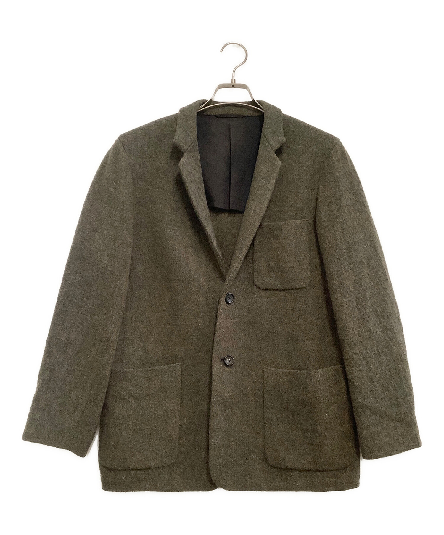 【美品】Harris tweed テーラードジャケット Mサイズ相当 中古・古着通販】Harris Tweed (ハリスツイード) テーラードジャケット