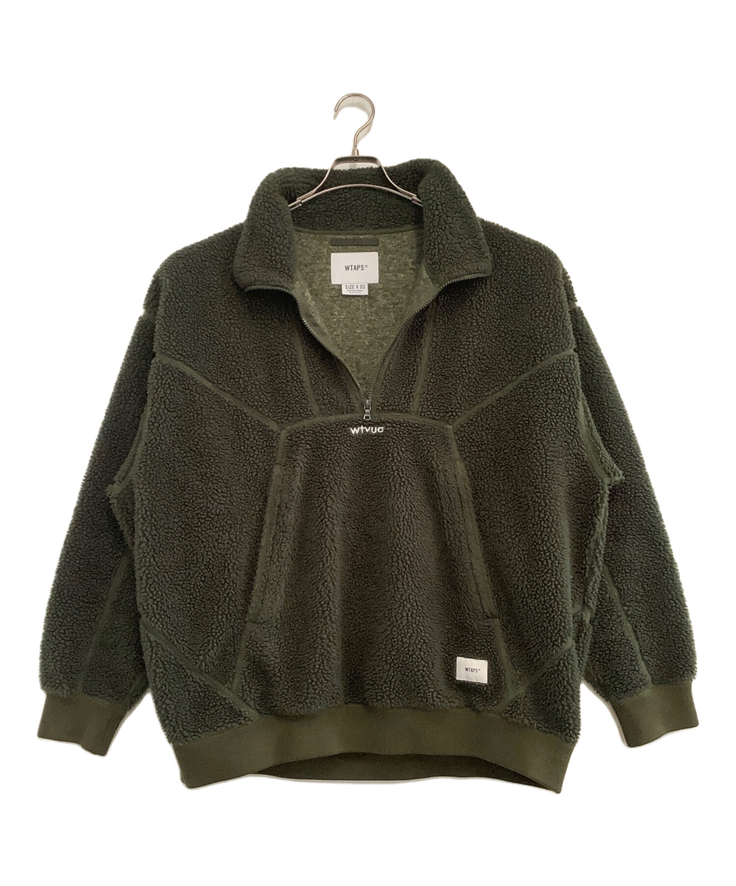 【新品】22AW/MECH JACKET POAC BOAフリースジャケット WTPS 22AW フリースMECH JACKET POAC BOA WTVUA