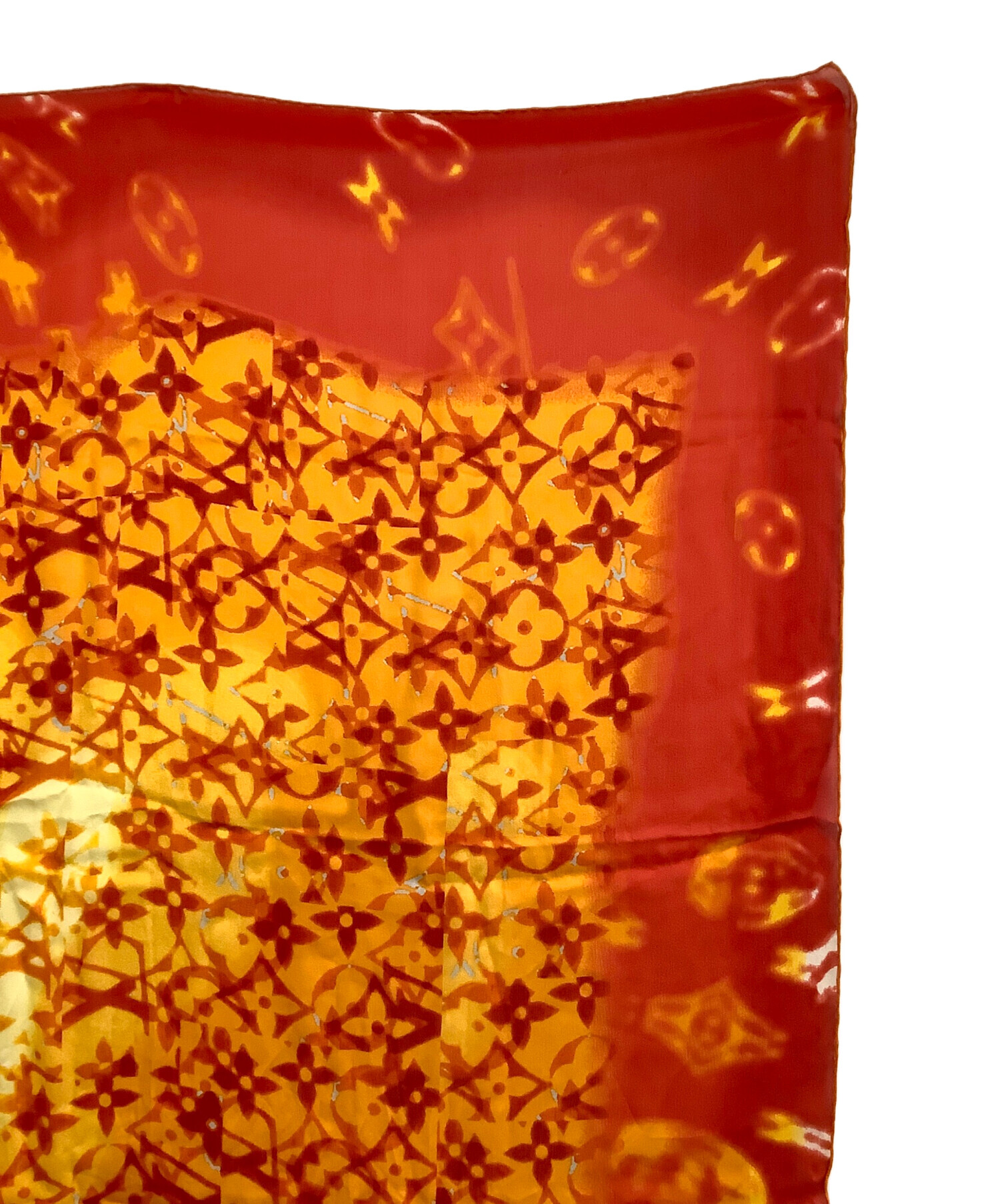 中古・古着通販】LOUIS VUITTON (ルイ ヴィトン) シルクスカーフ LV総