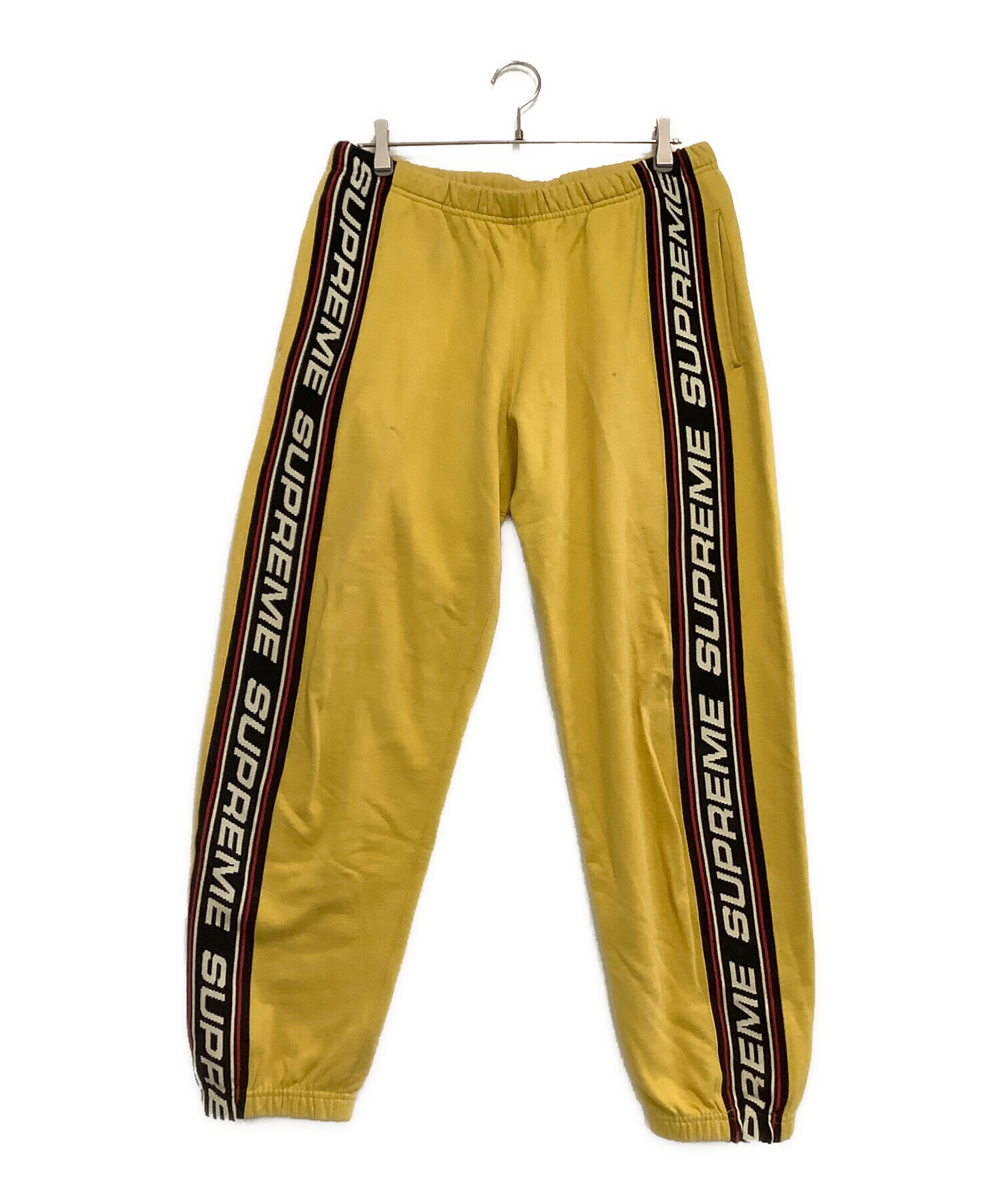 パンツ Supreme 2019AW Text Rib Sweatpant Supreme Text Rib Sweatpant Red - StockX News